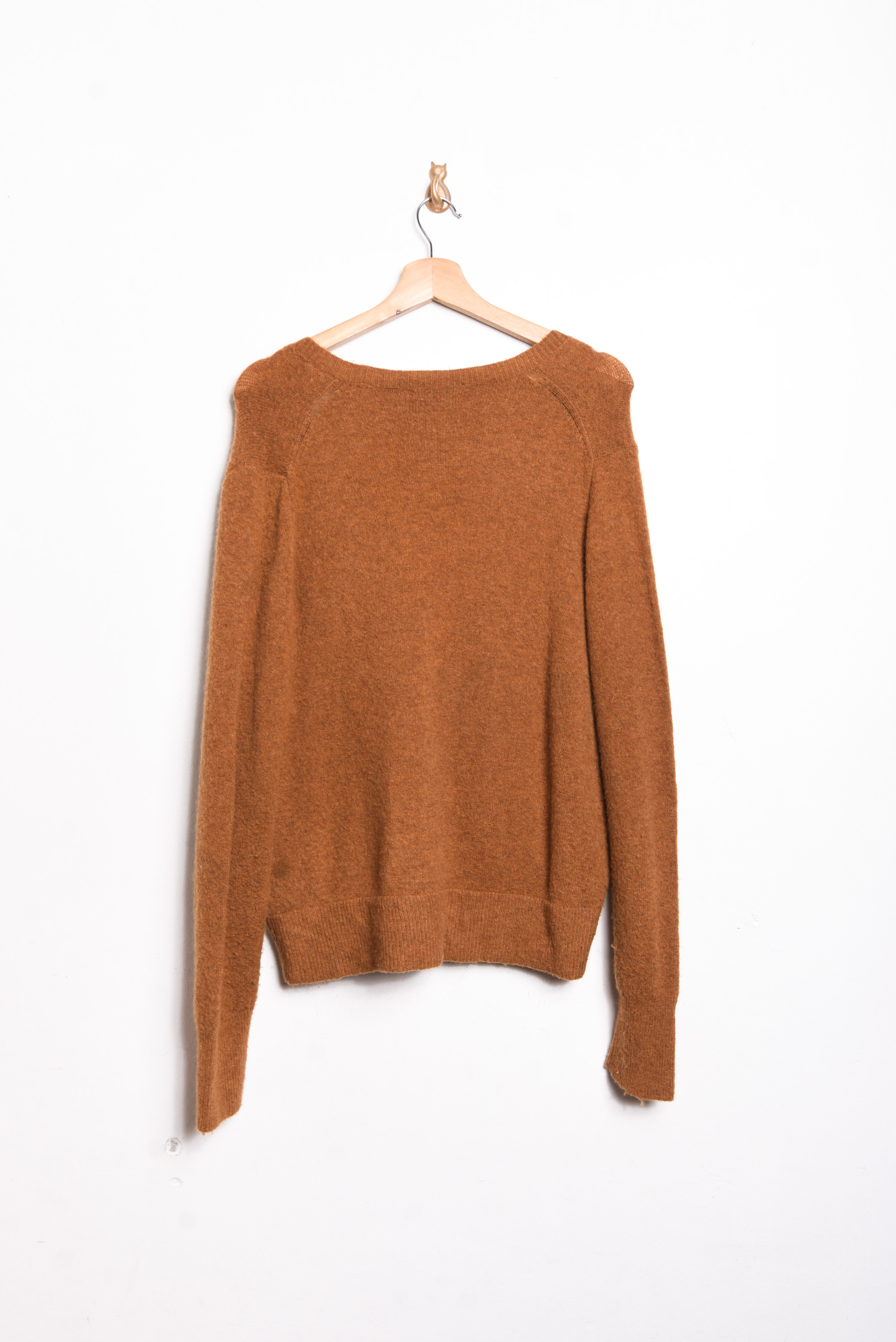 Chaleco camel lana Madewell