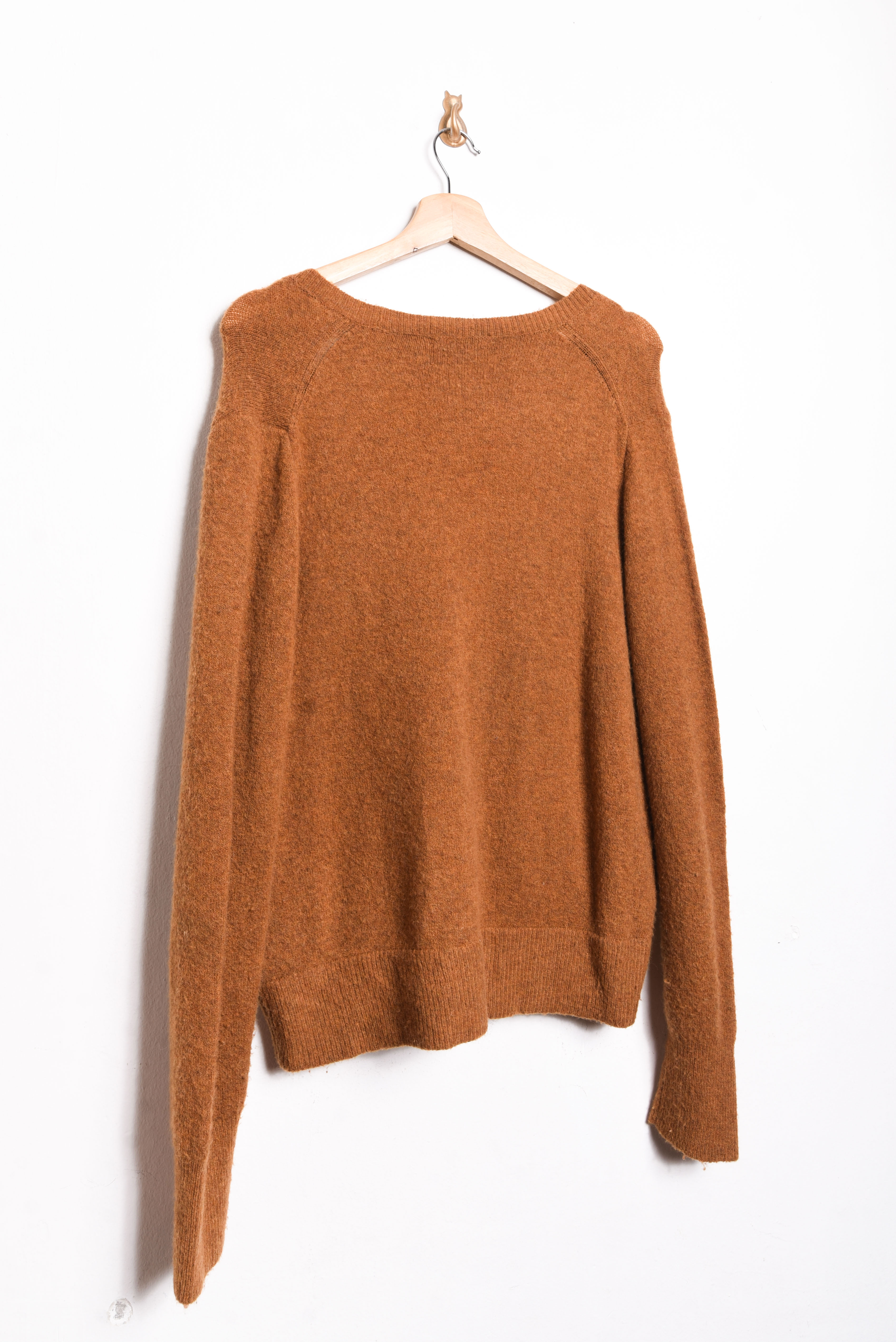 Chaleco camel lana Madewell