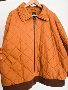 Chaqueta camel quilted