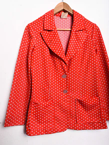 Blazer polka dots 70s