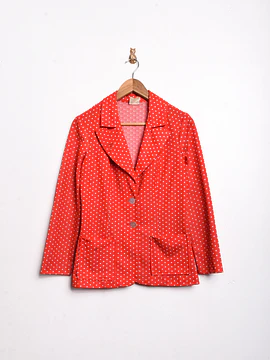Blazer polka dots 70s