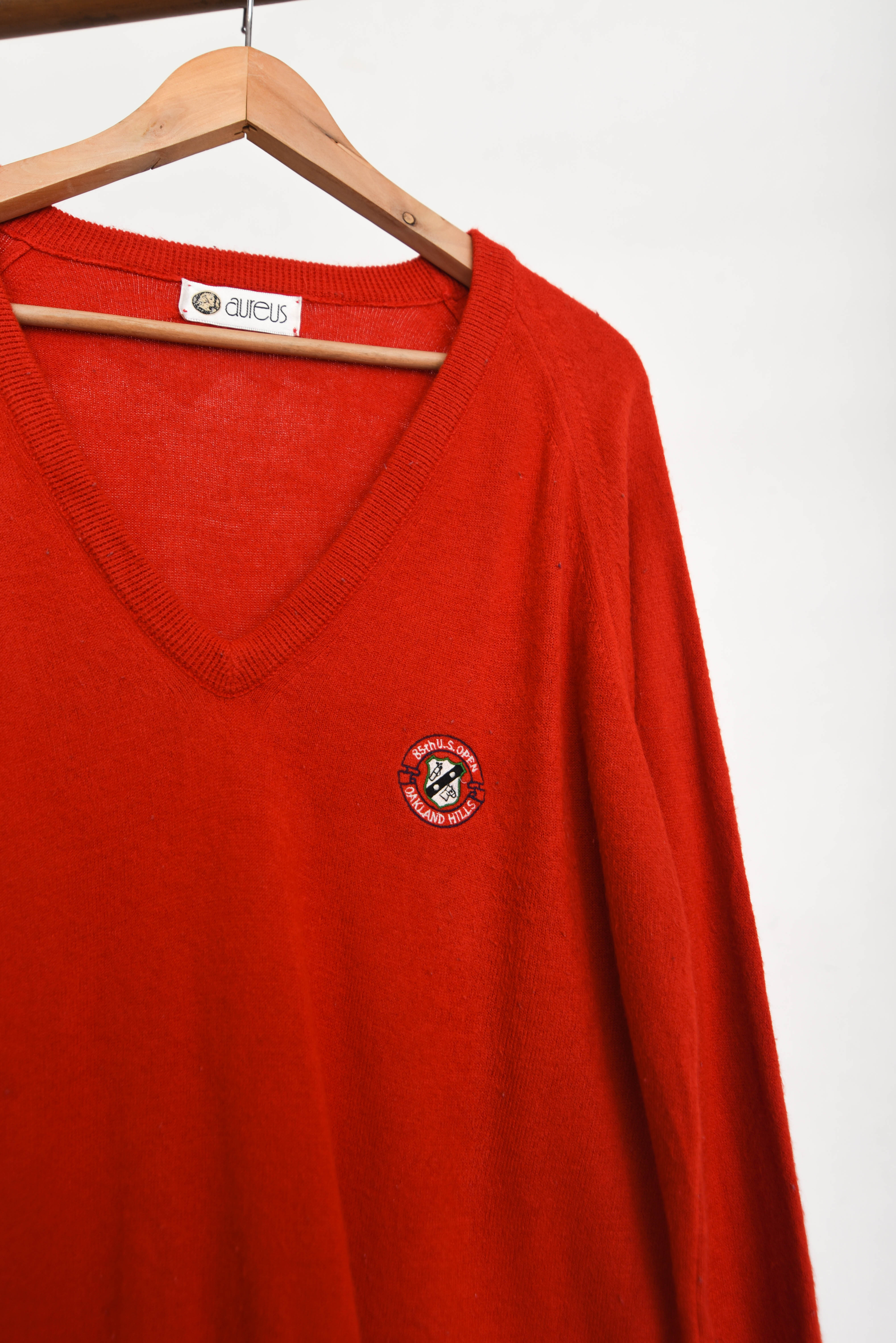 Chaleco rojo vintage 1985