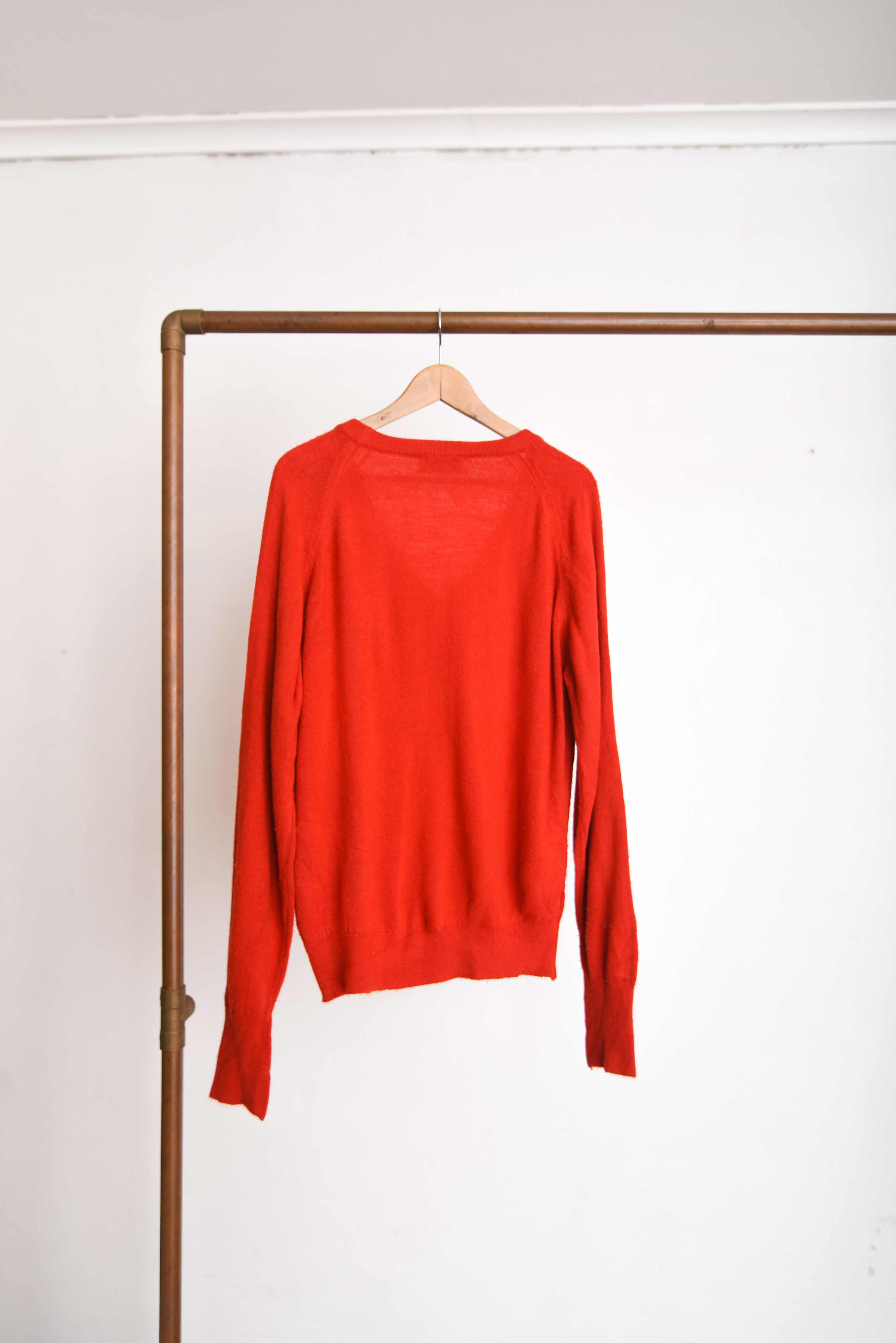 Chaleco rojo vintage 1985