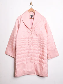Parka quilted seda vintage