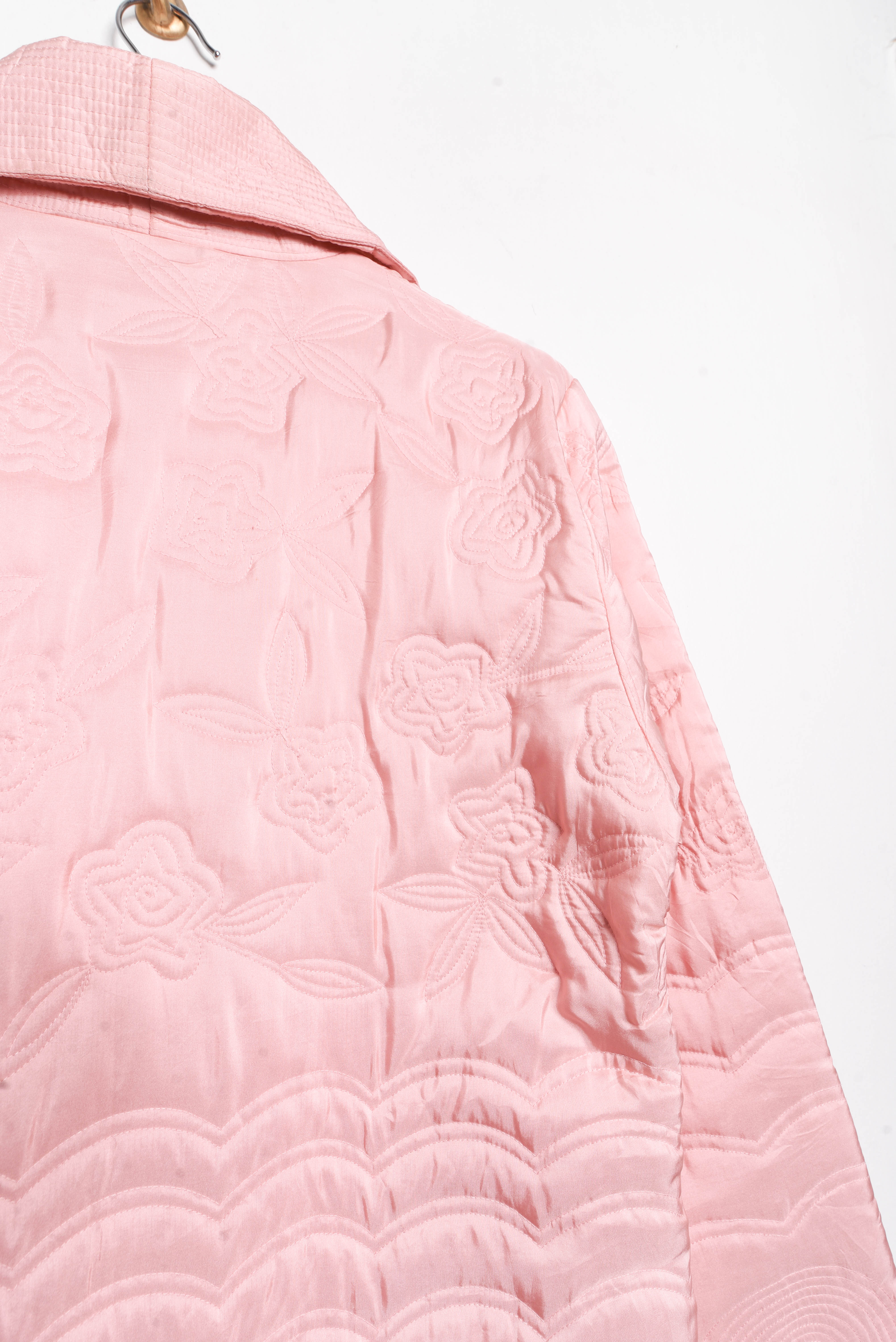 Parka quilted seda vintage