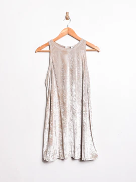 Vestido vintage velvet perla