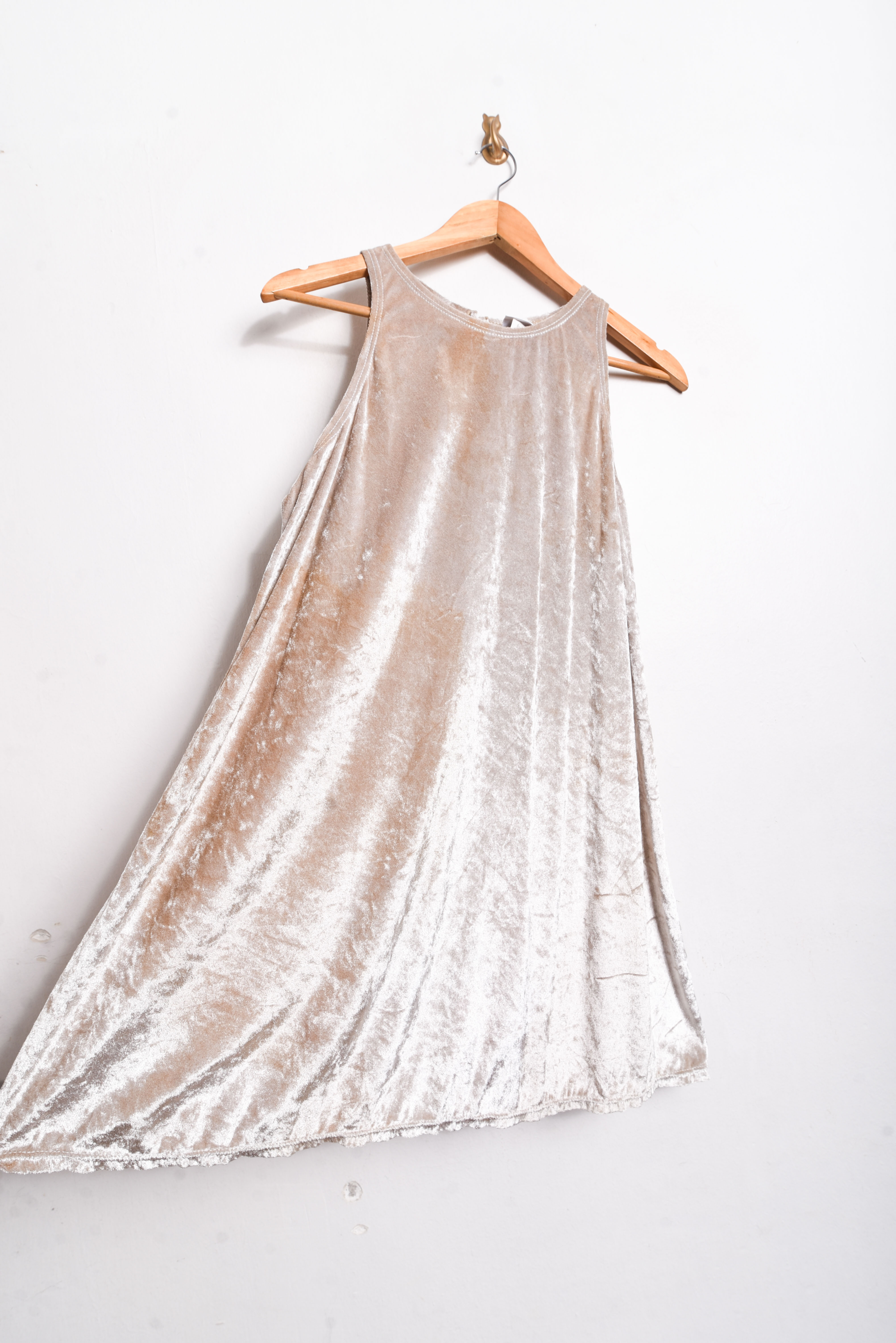 Vestido vintage velvet perla