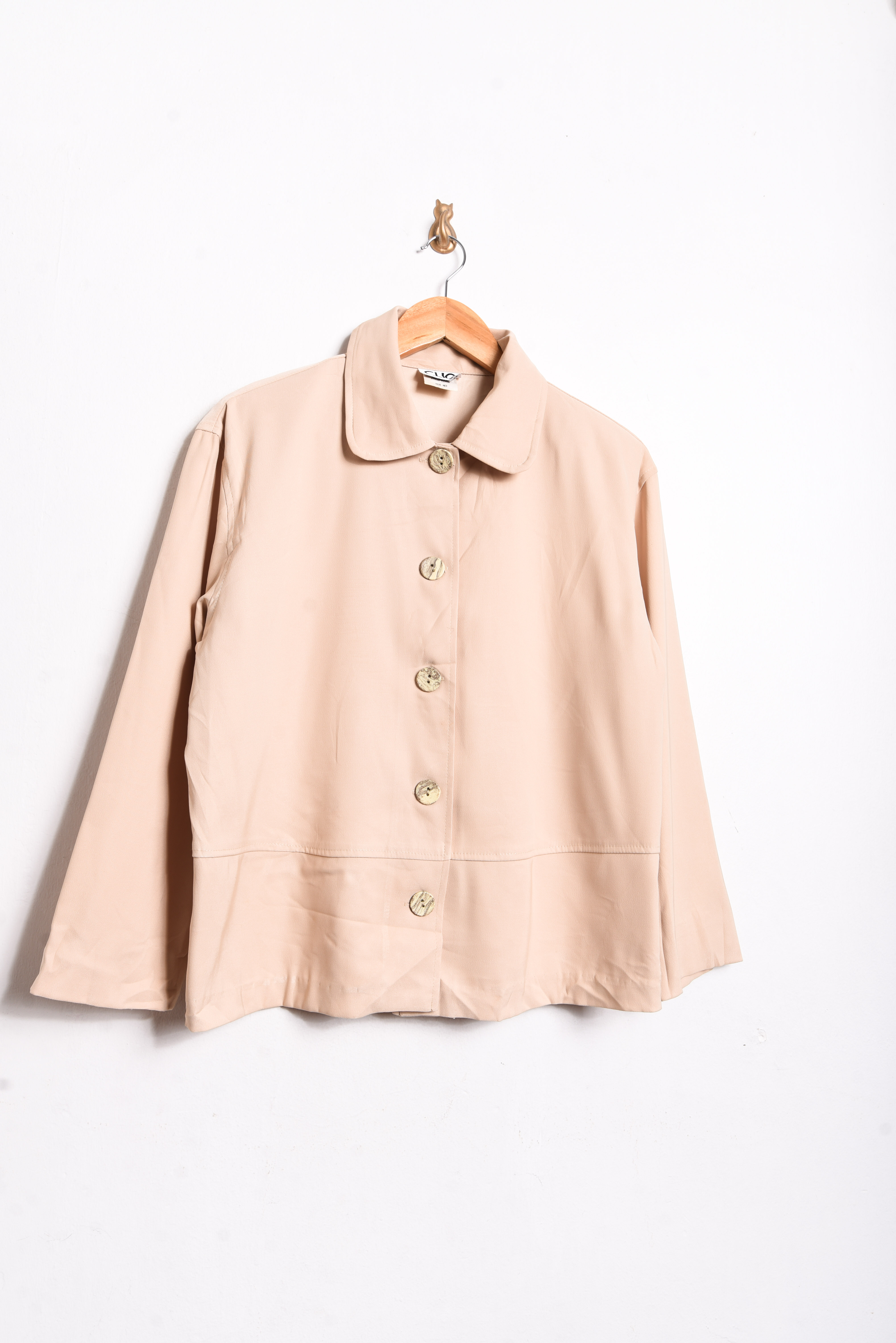 Chaqueta nude 90s peter pan