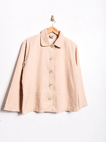 Chaqueta nude 90s peter pan
