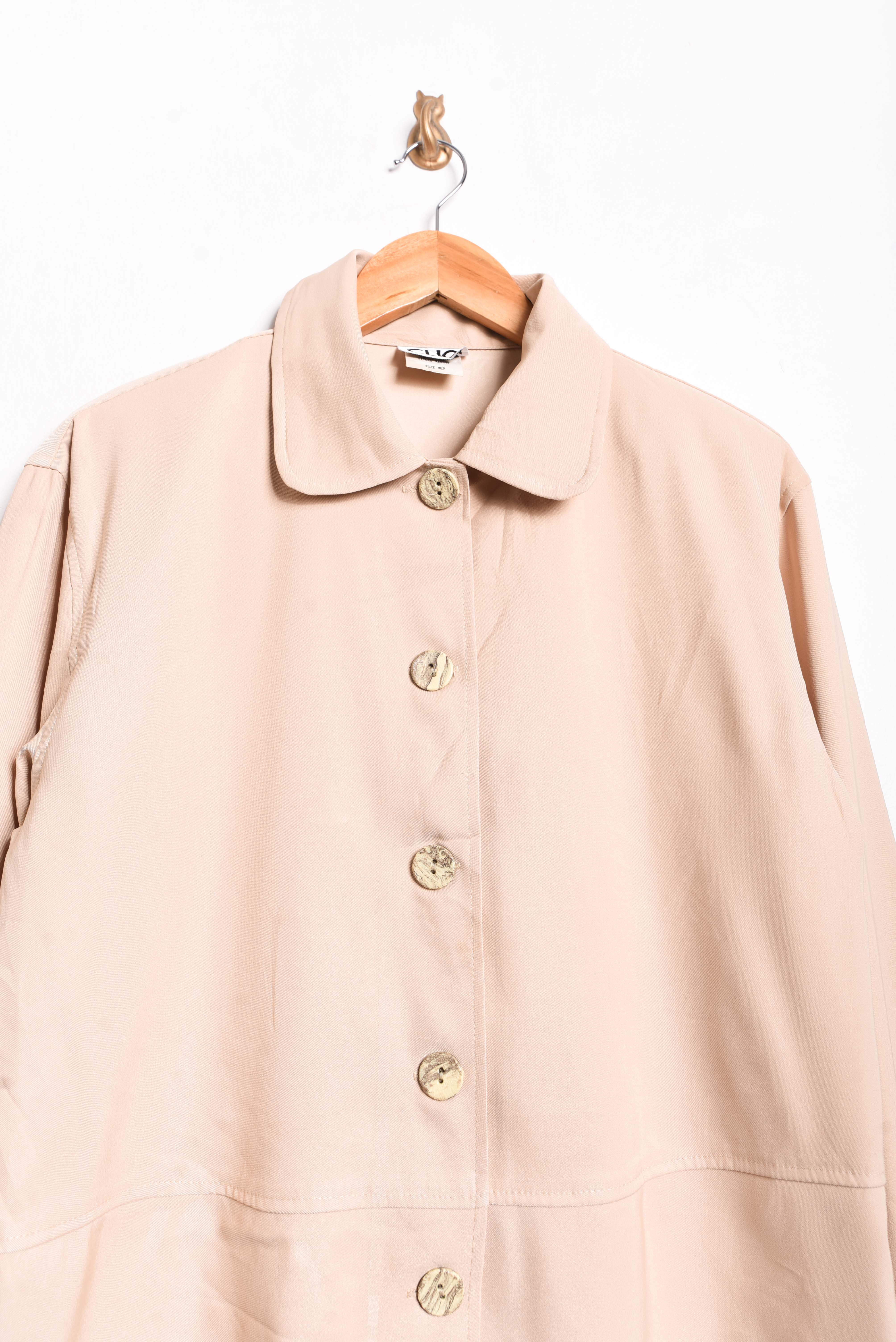 Chaqueta nude 90s peter pan