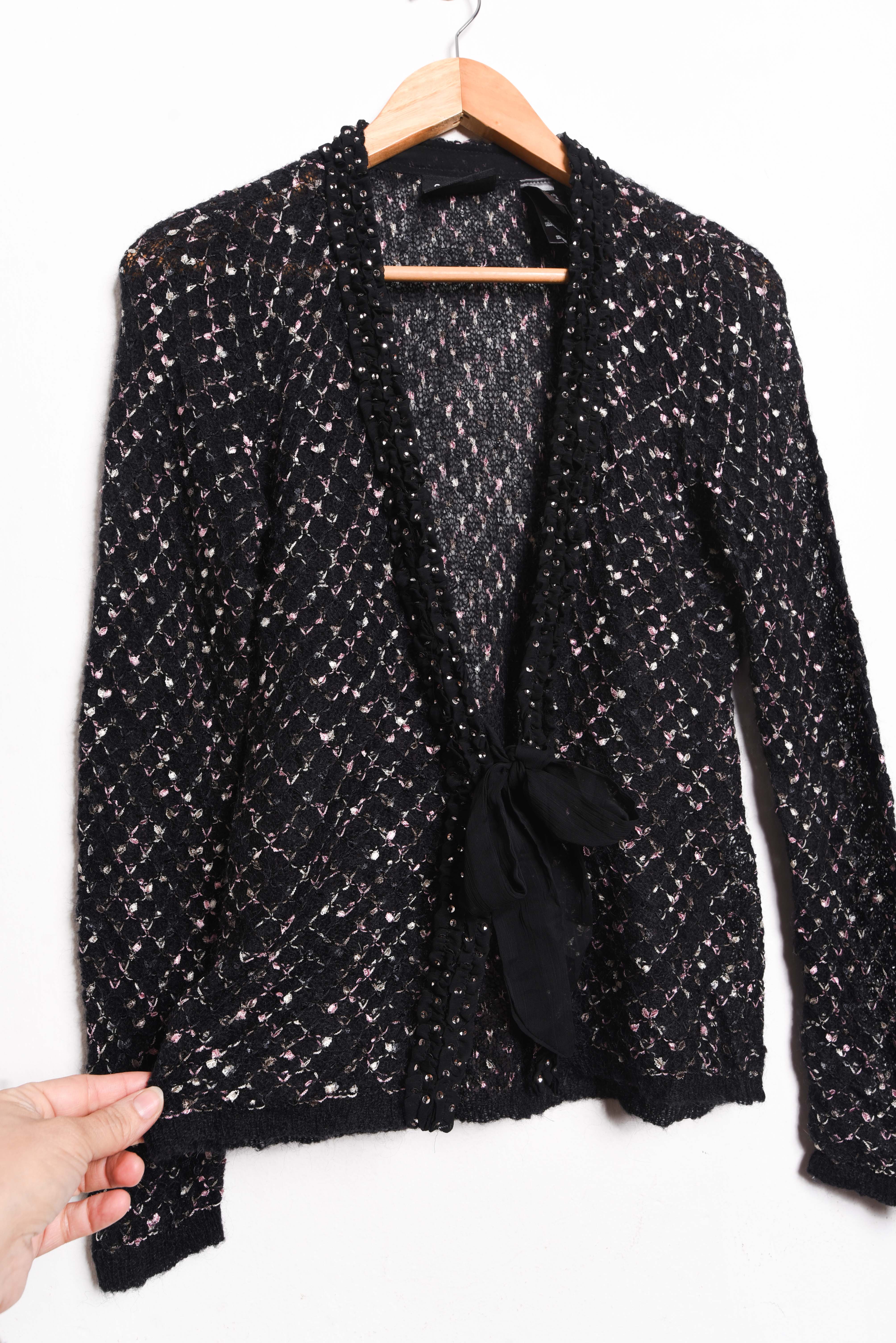 Cardigan lazito mohair