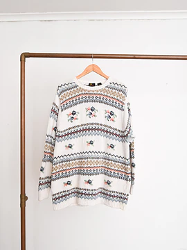 Chaleco vintage blanco LizSport