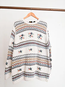 Chaleco vintage blanco LizSport