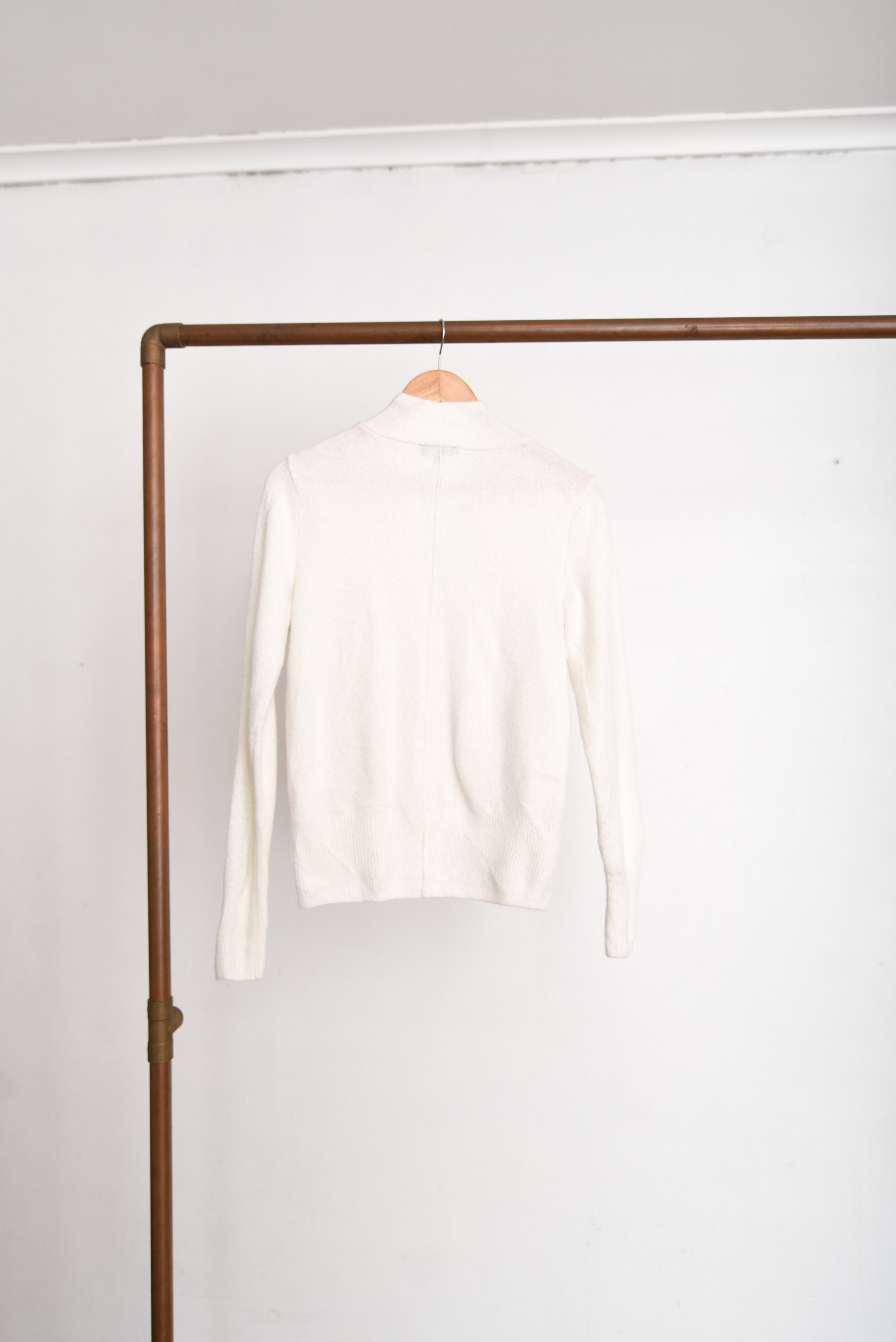 Chaleco blanco cruzado ballet
