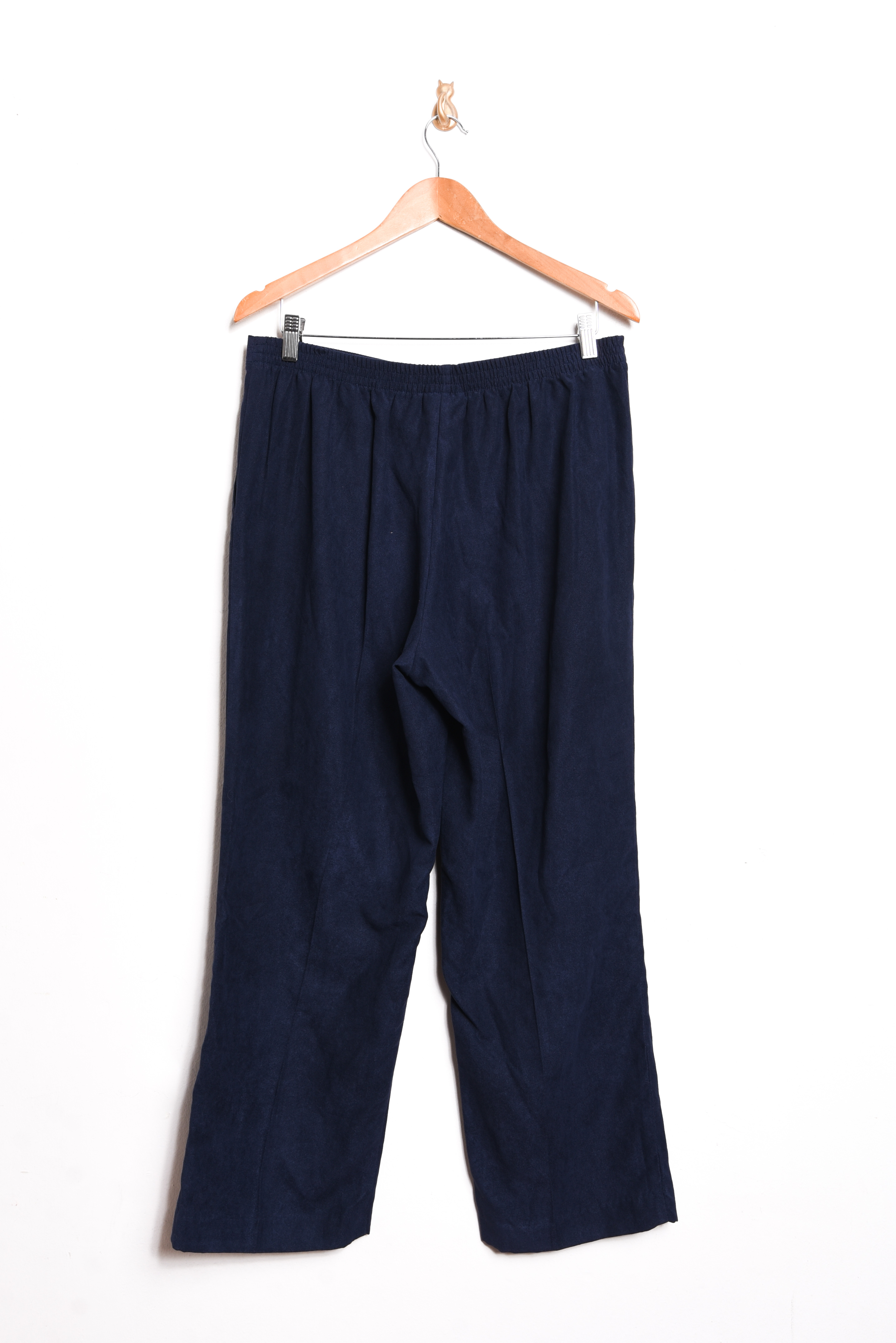 Pantalón azul tiro alto