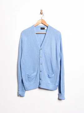 Cardigan baby blue vintage 70s