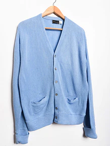 Cardigan baby blue vintage 70s