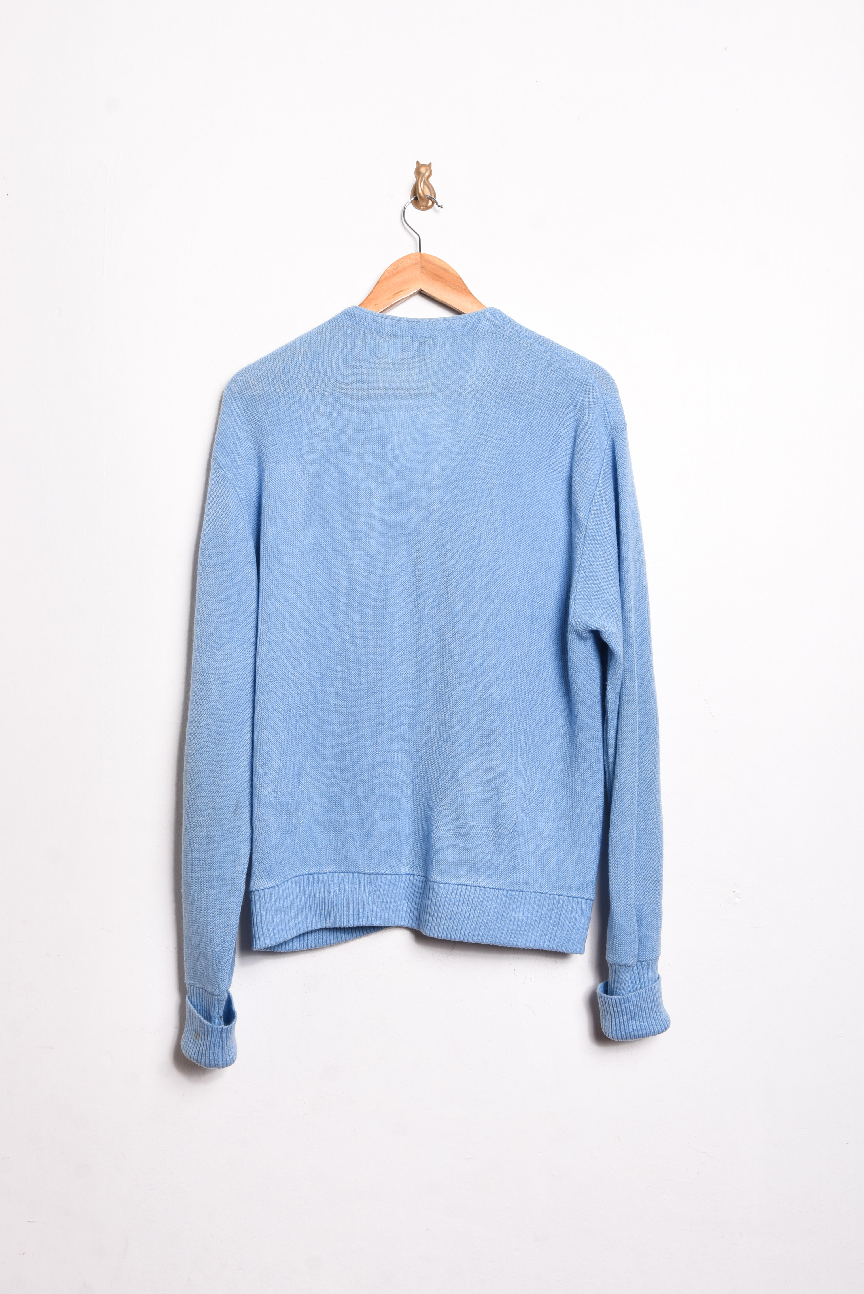 Cardigan baby blue vintage 70s