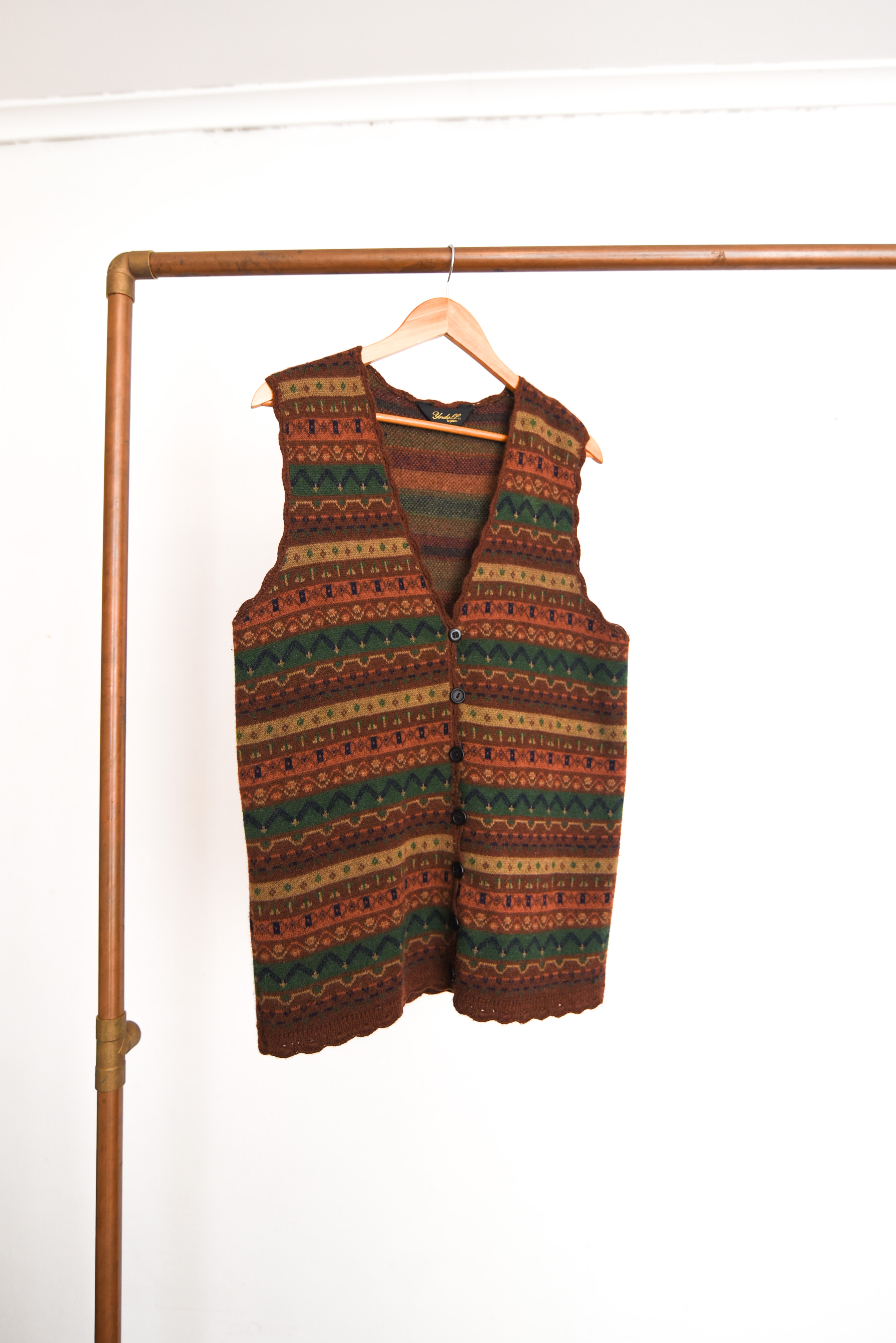 Sweater vest lana made in Chile vintage