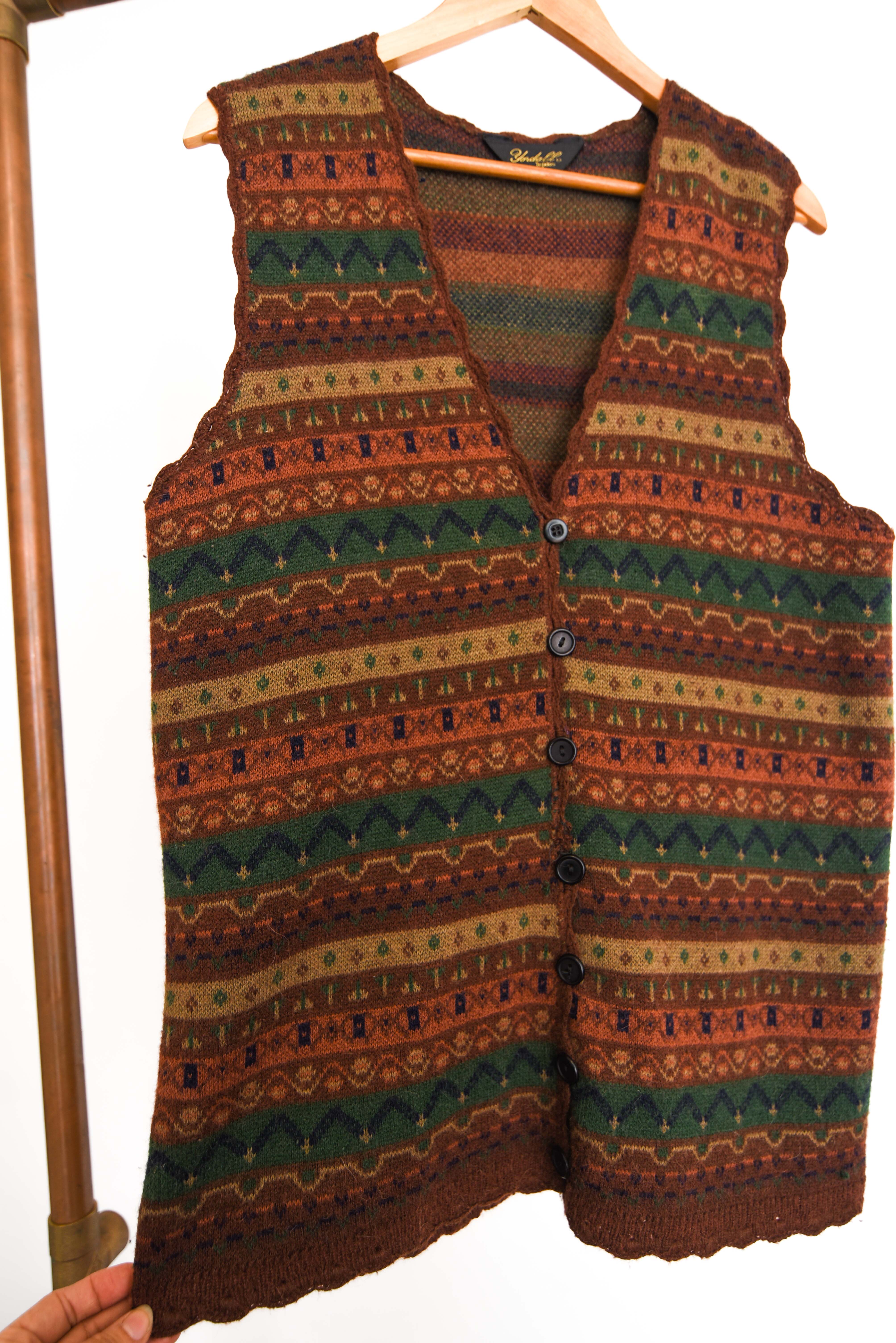 Sweater vest lana made in Chile vintage