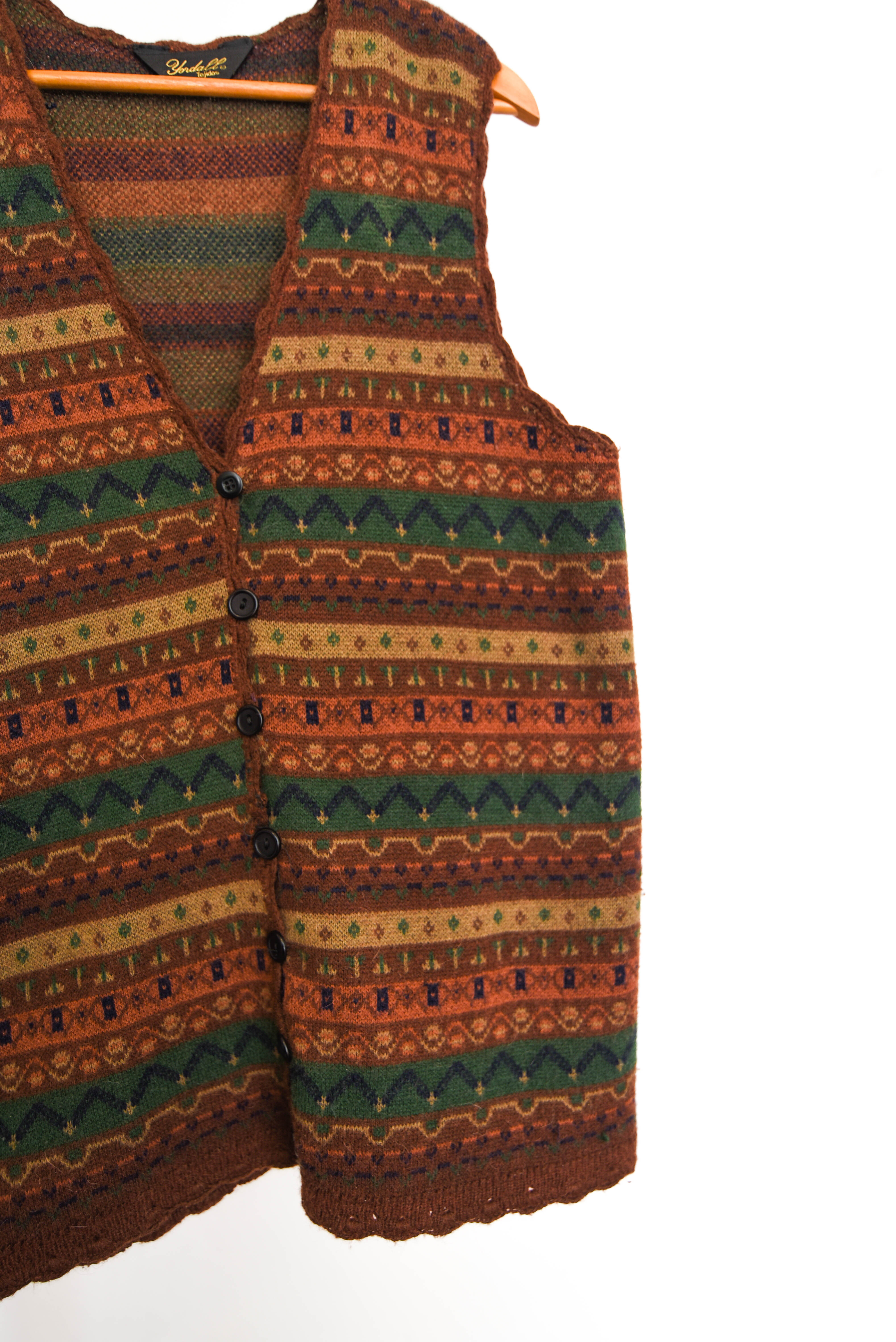 Sweater vest lana made in Chile vintage