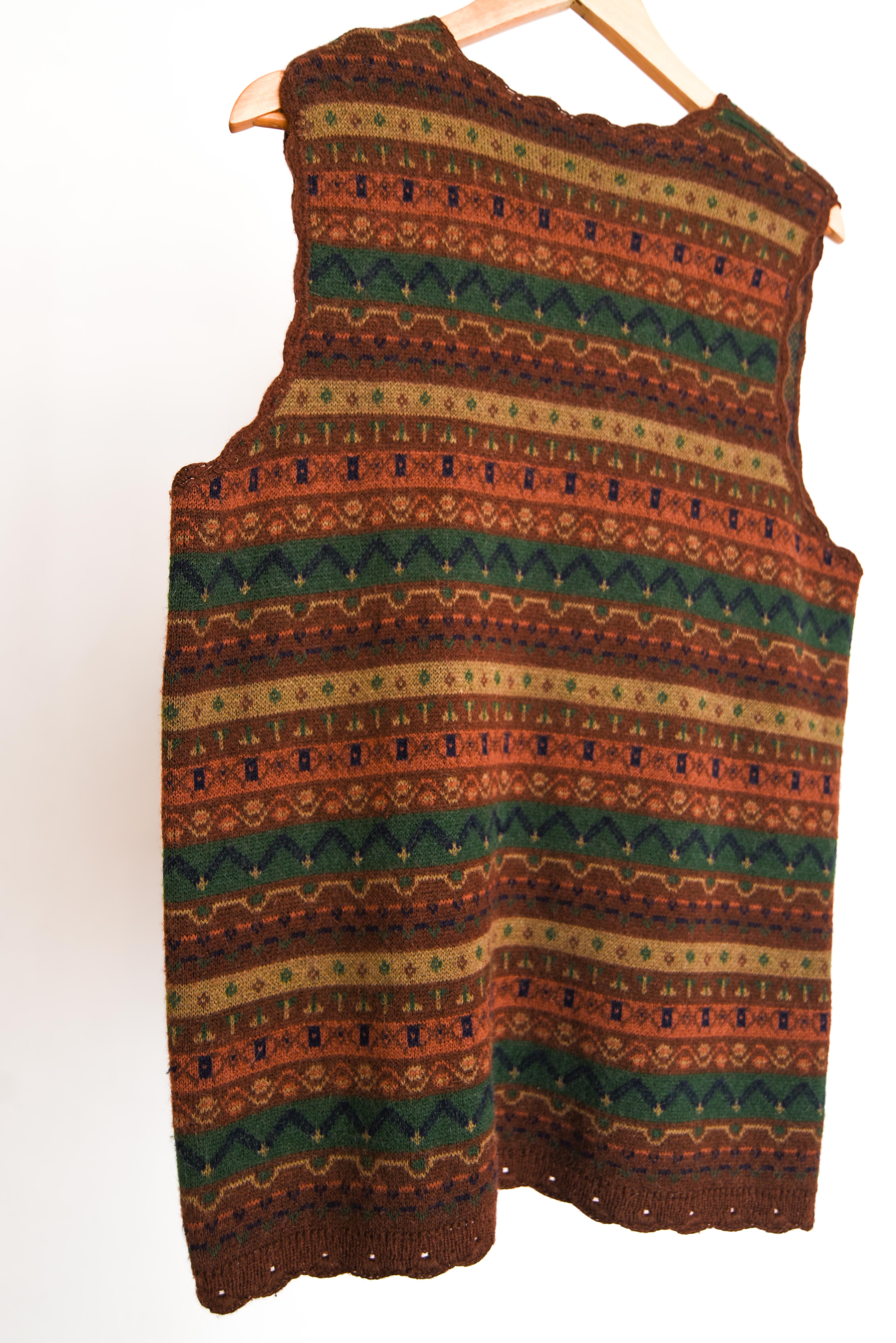 Sweater vest lana made in Chile vintage