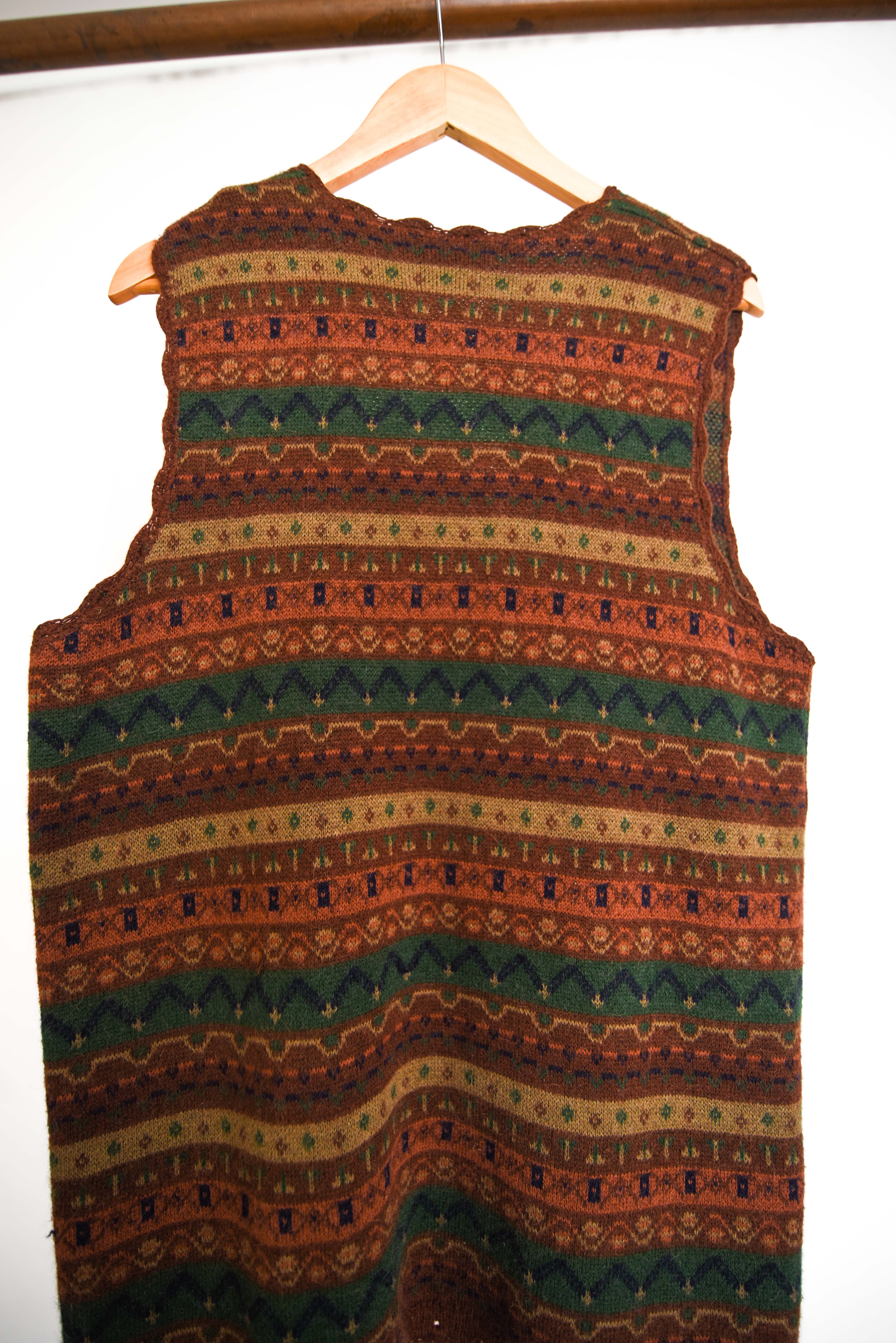 Sweater vest lana made in Chile vintage