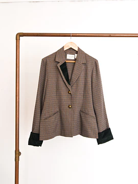 Blazer pata de gallo reworked