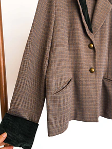 Blazer pata de gallo reworked