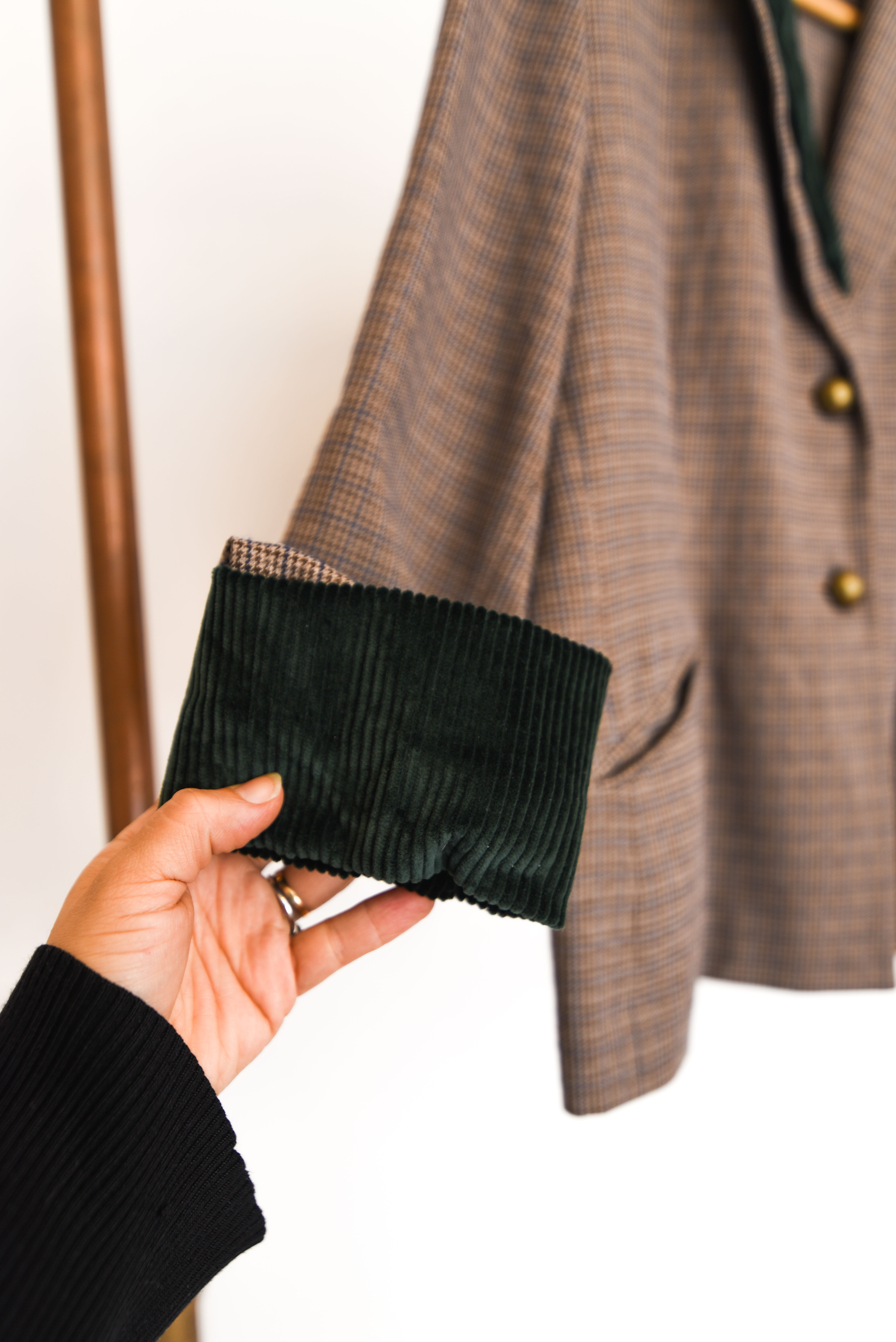 Blazer pata de gallo reworked