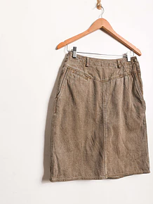 Falda denim café 90s LizWear