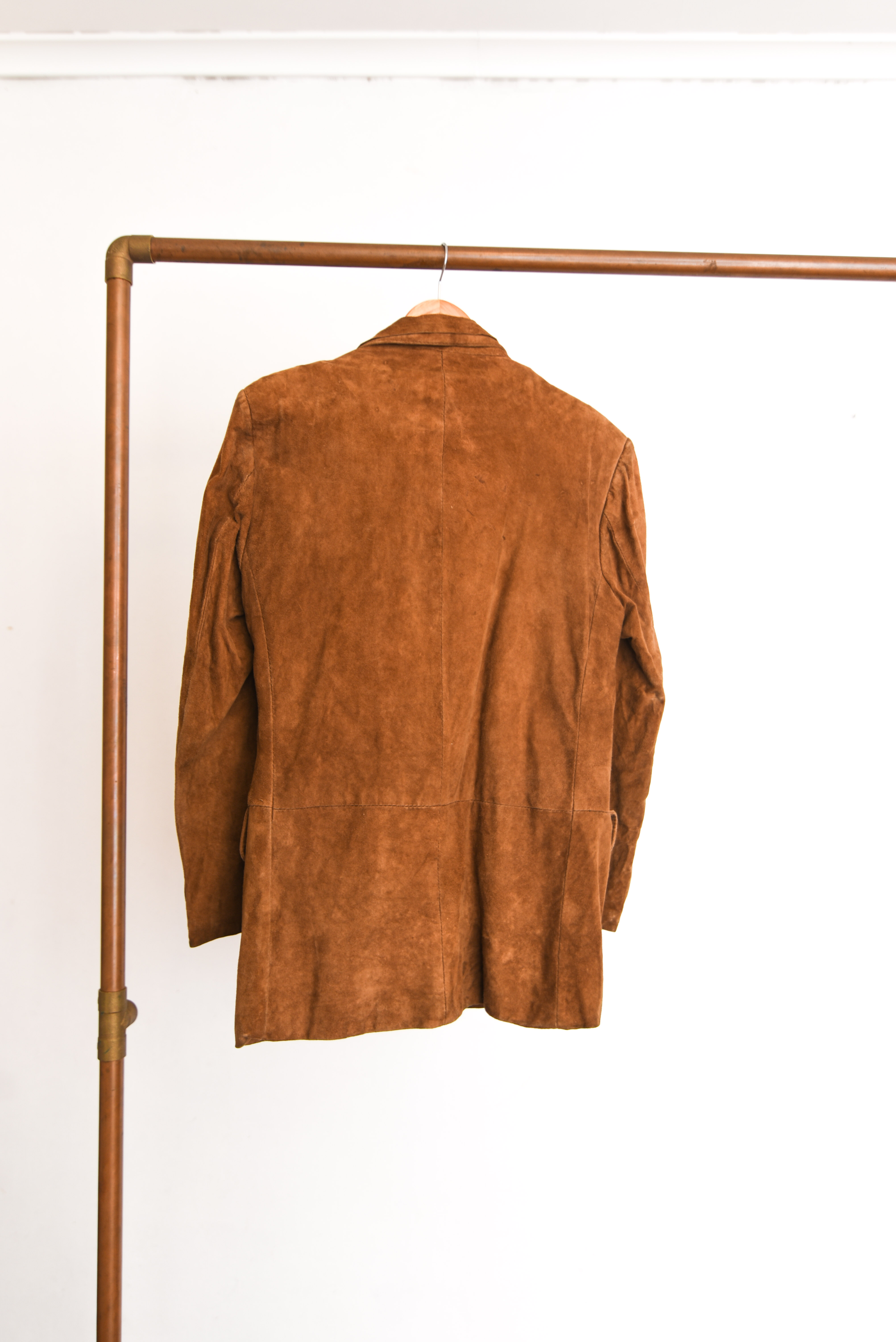 Blazer café gamuza vintage