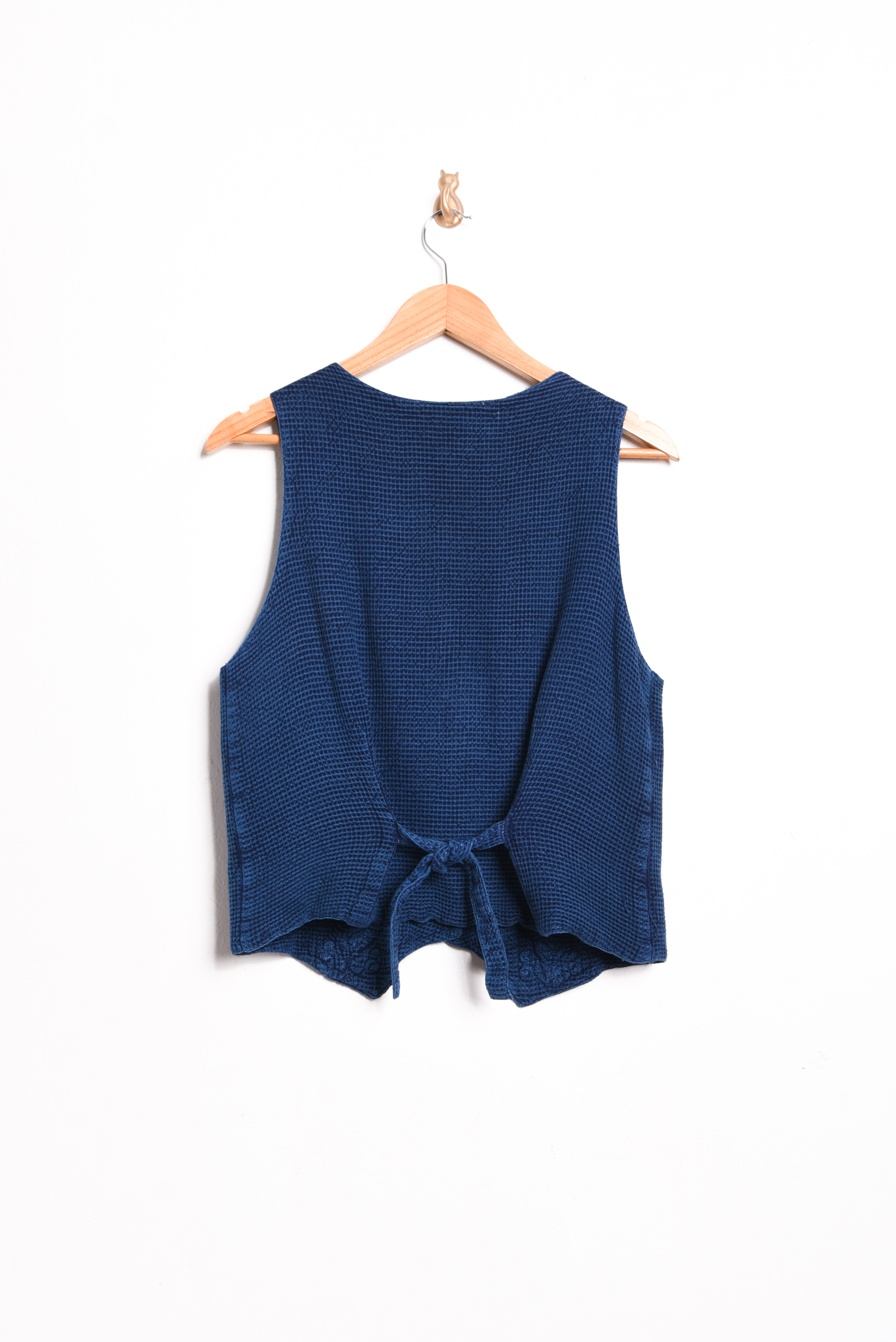 Gillet vintage blue 90s