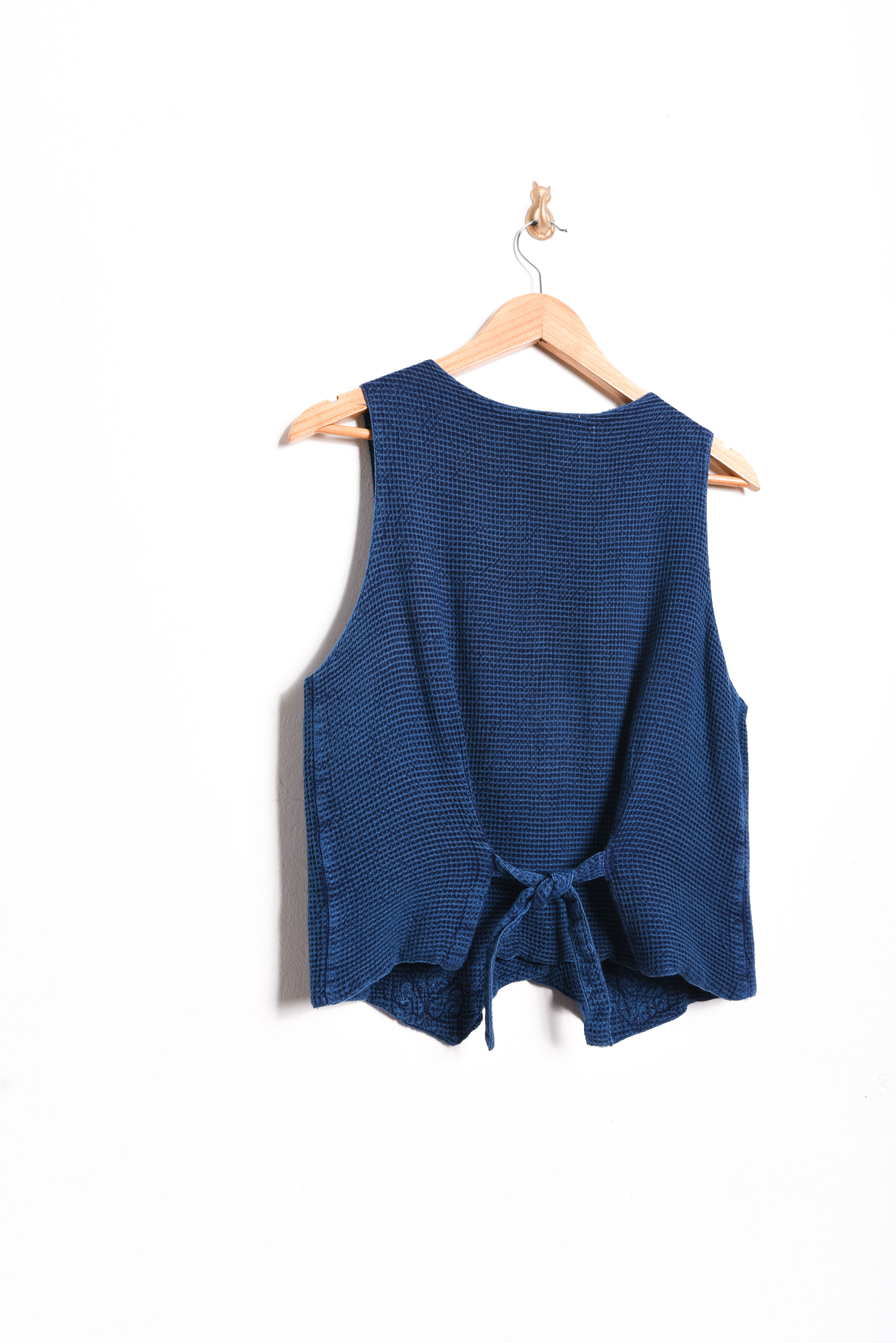 Gillet vintage blue 90s