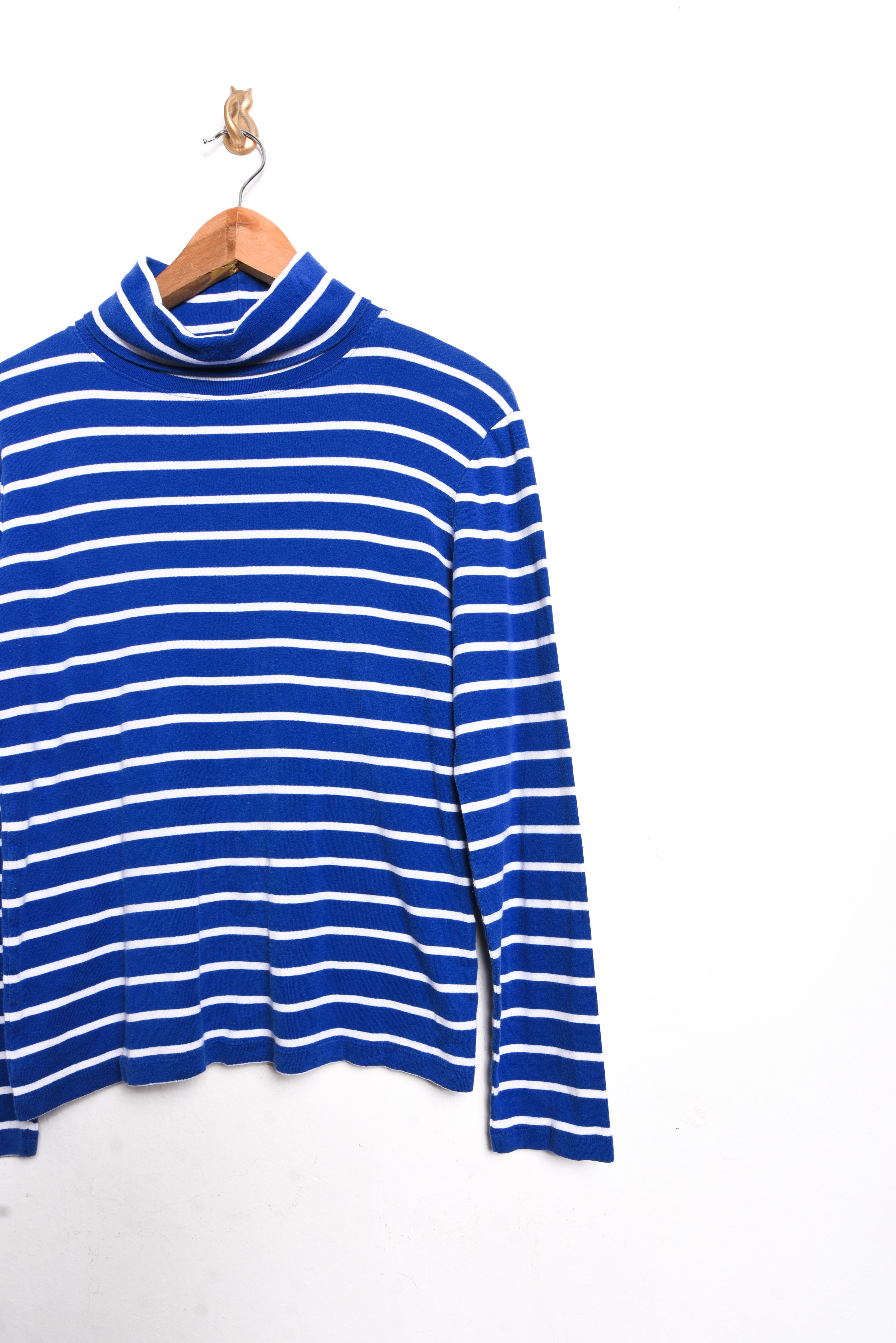 Beatle cotton rayado azulino
