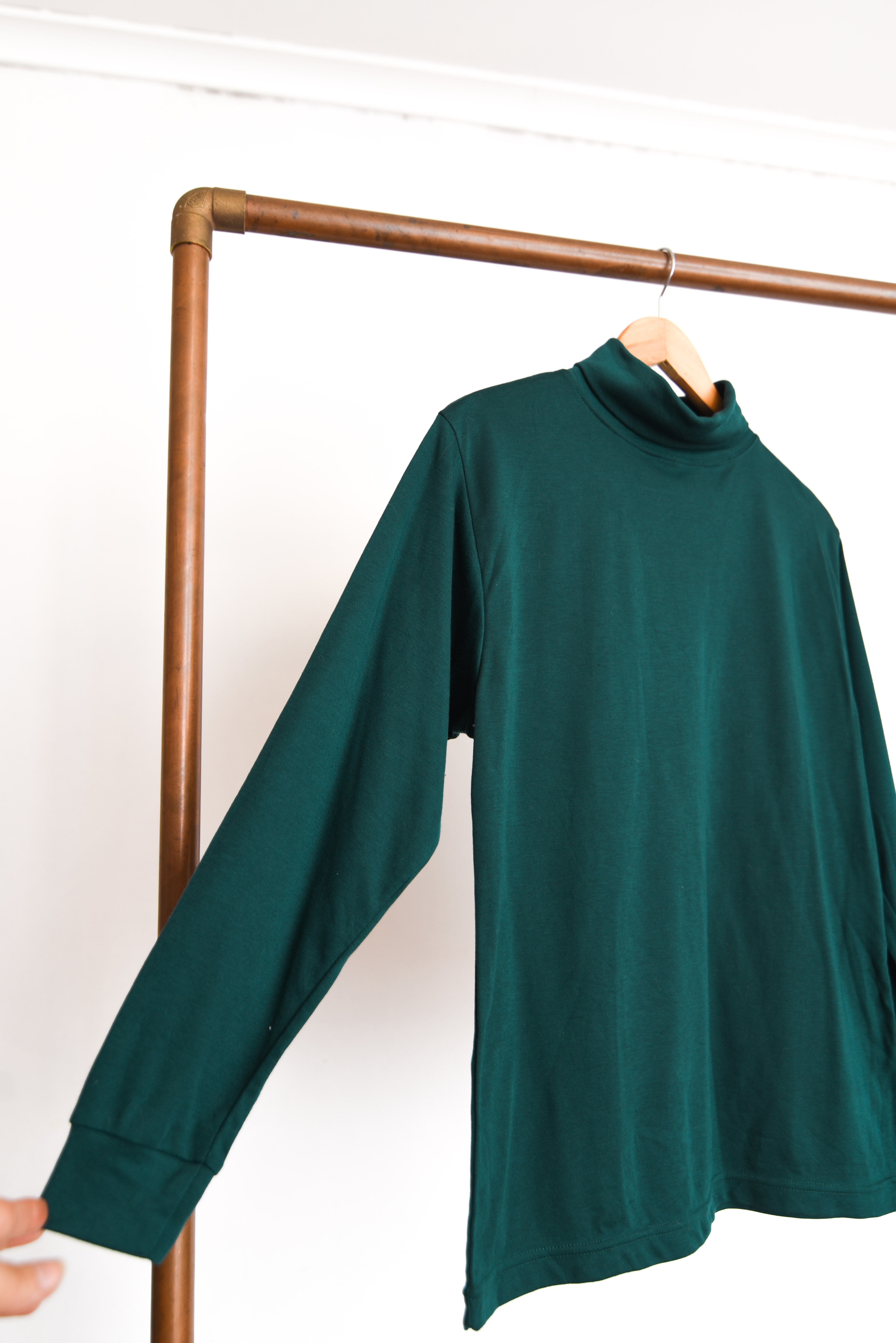 Beatle vintage verde bosque