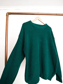 Chaleco vintage verde bosque