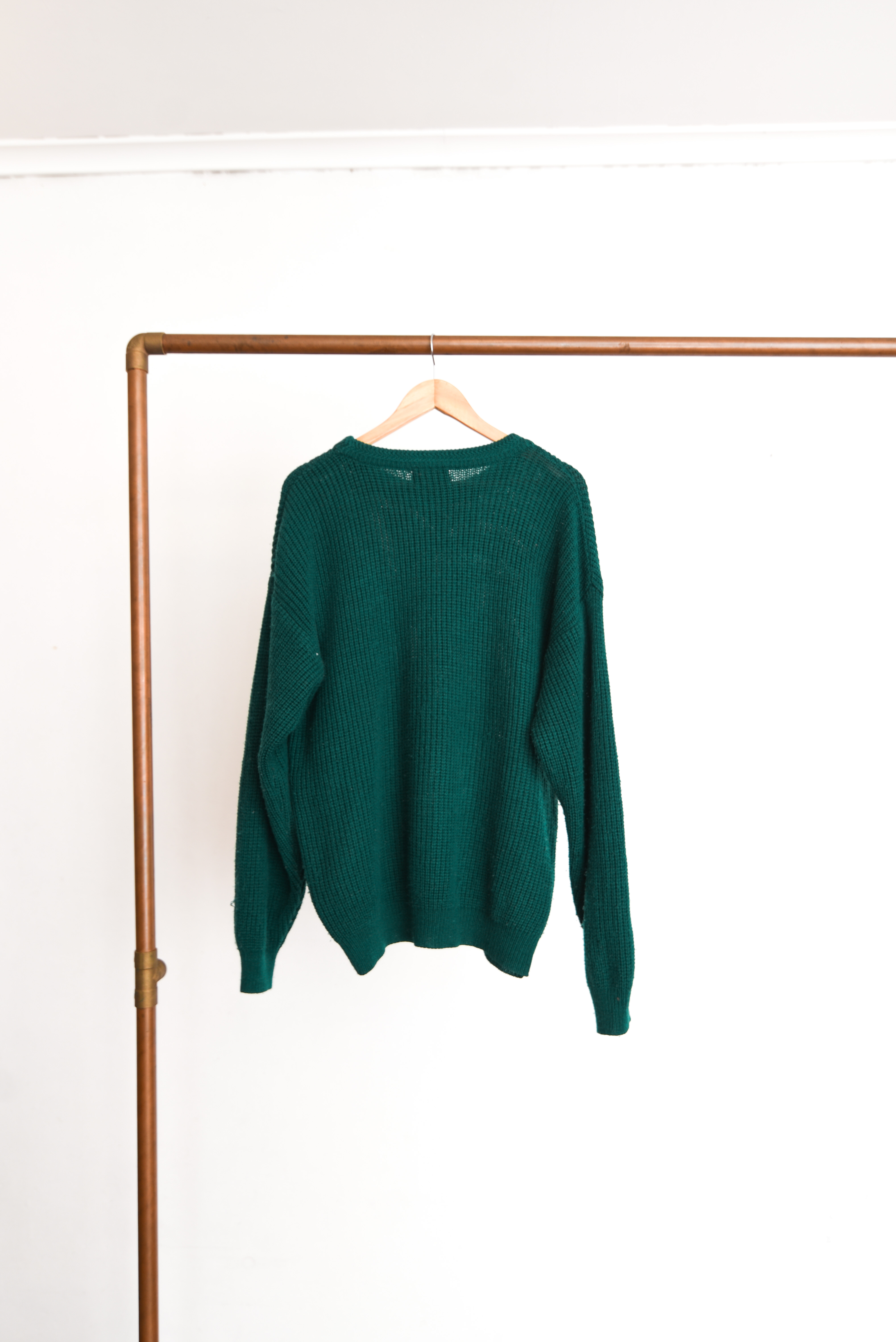 Chaleco vintage verde bosque