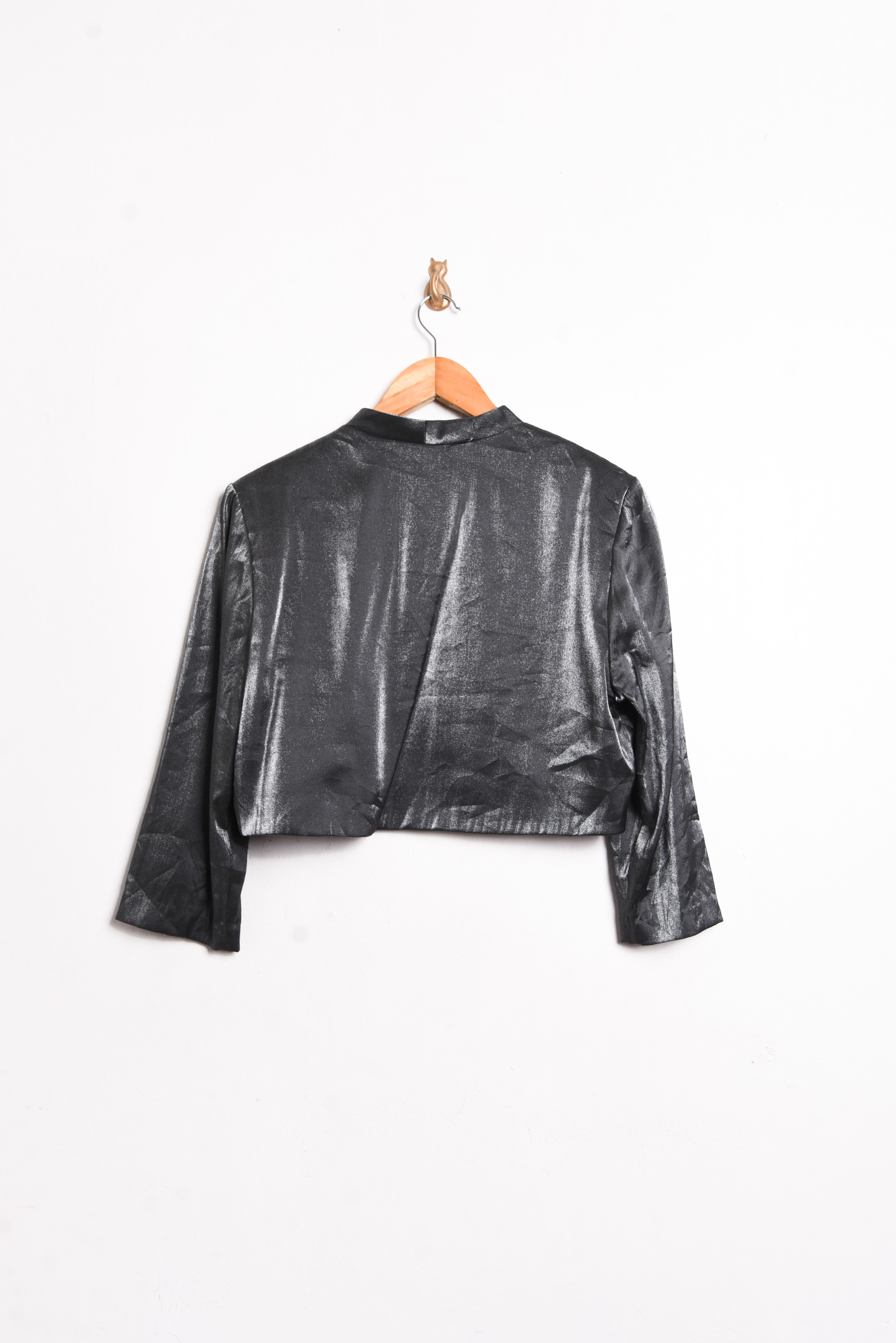 Chaqueta bolero plata vintage