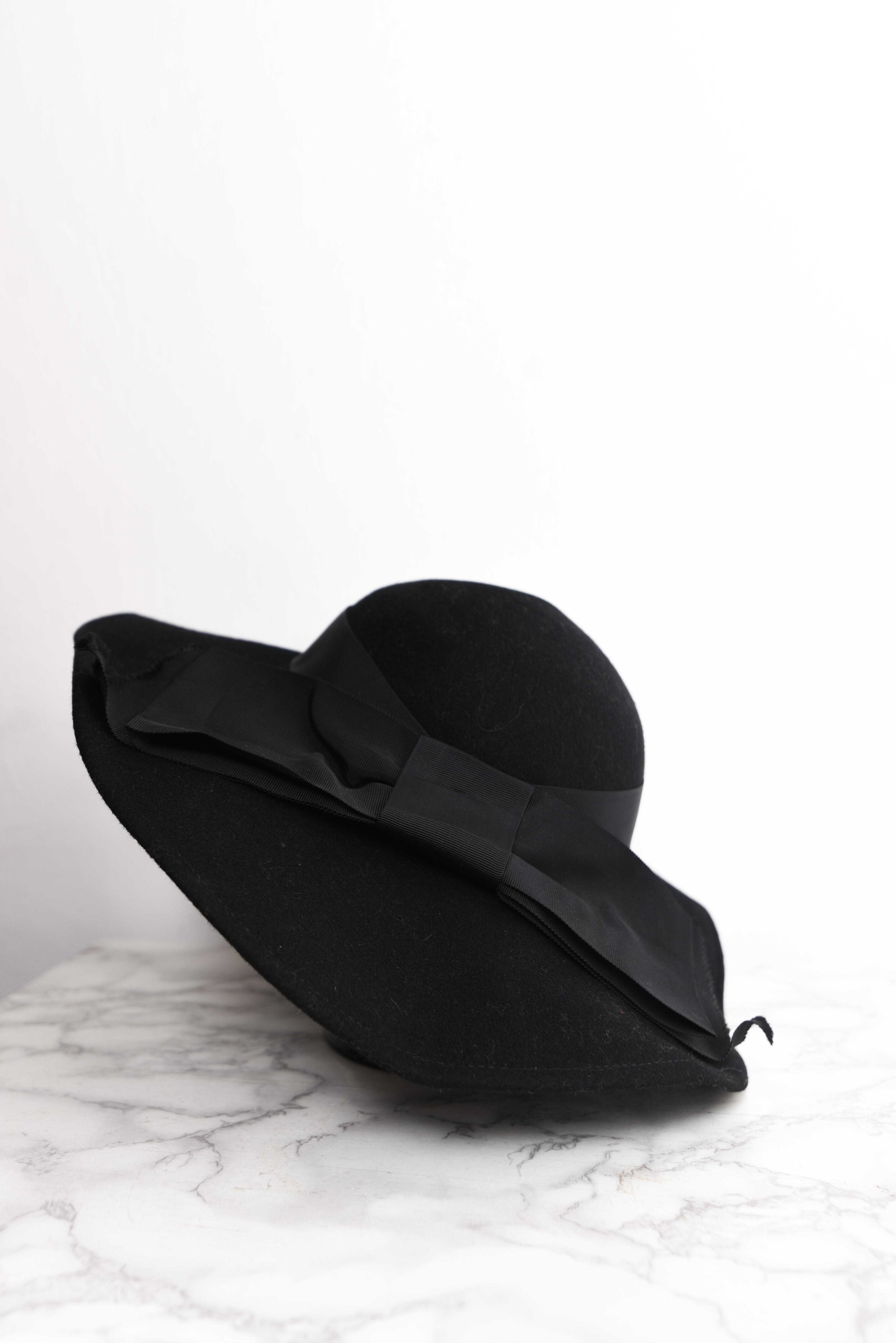 Sombrero lana vintage bow