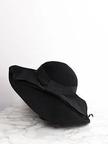 Sombrero lana vintage bow