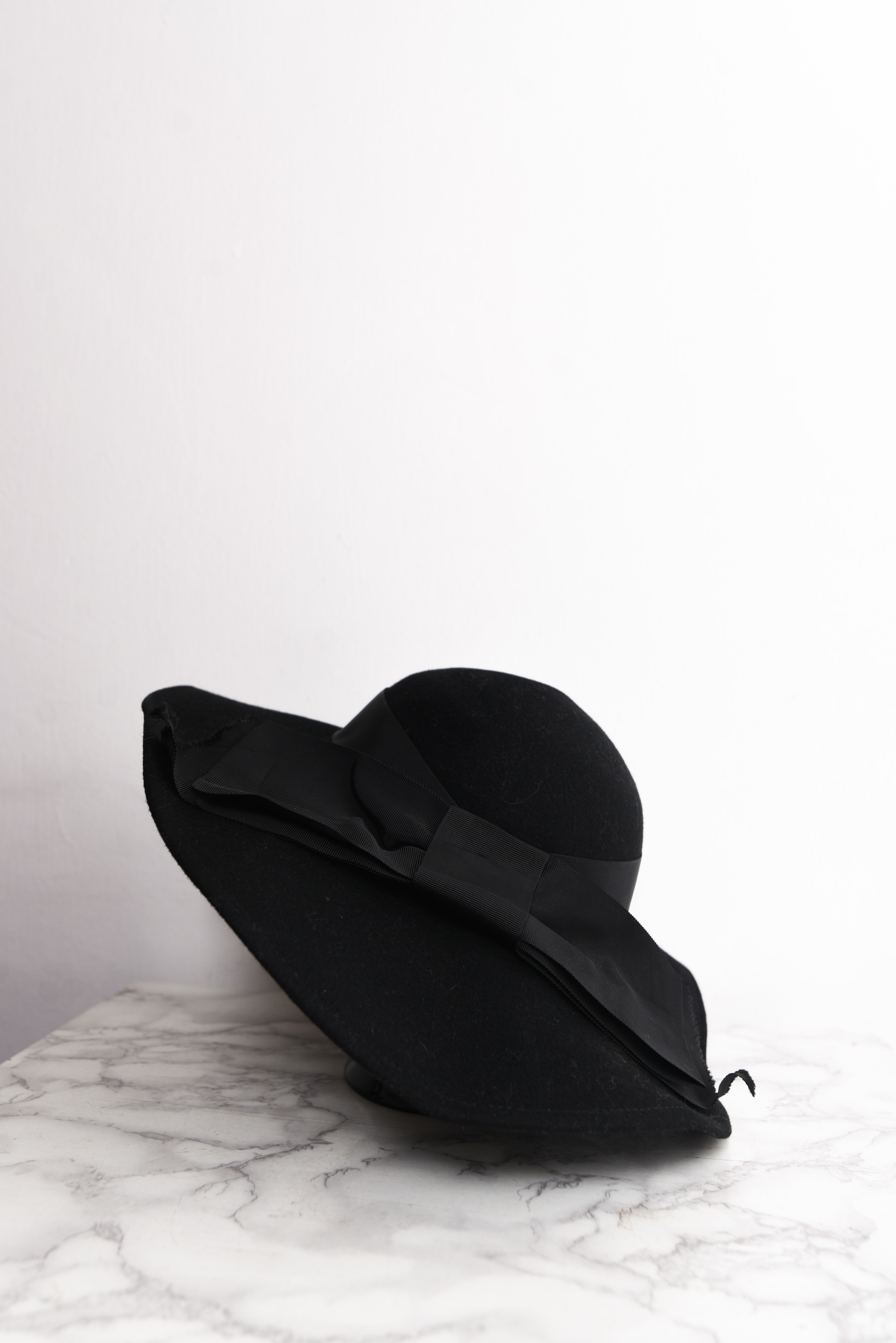 Sombrero lana vintage bow
