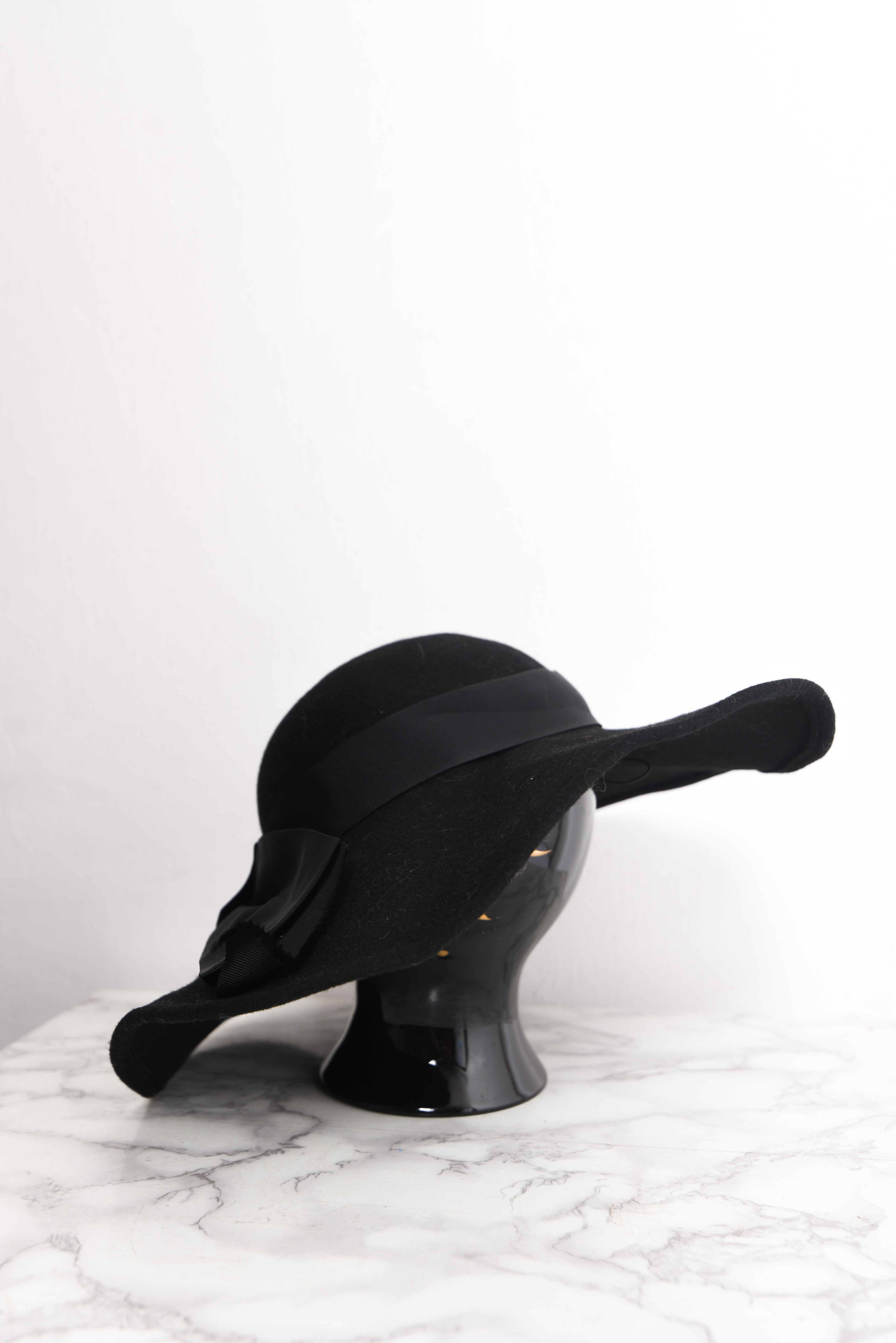 Sombrero lana vintage bow