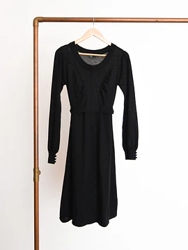 Vestido tejido black