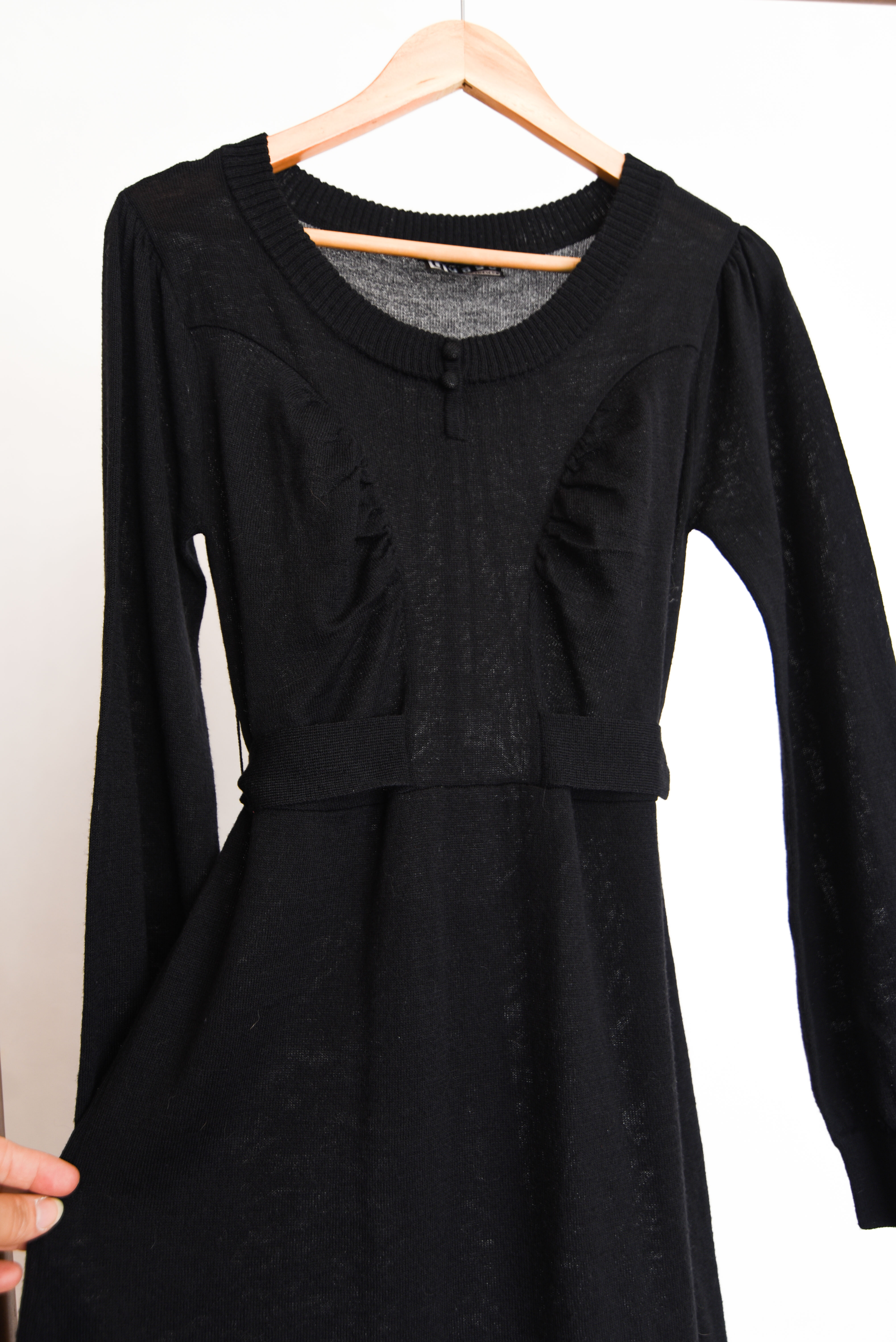 Vestido tejido black