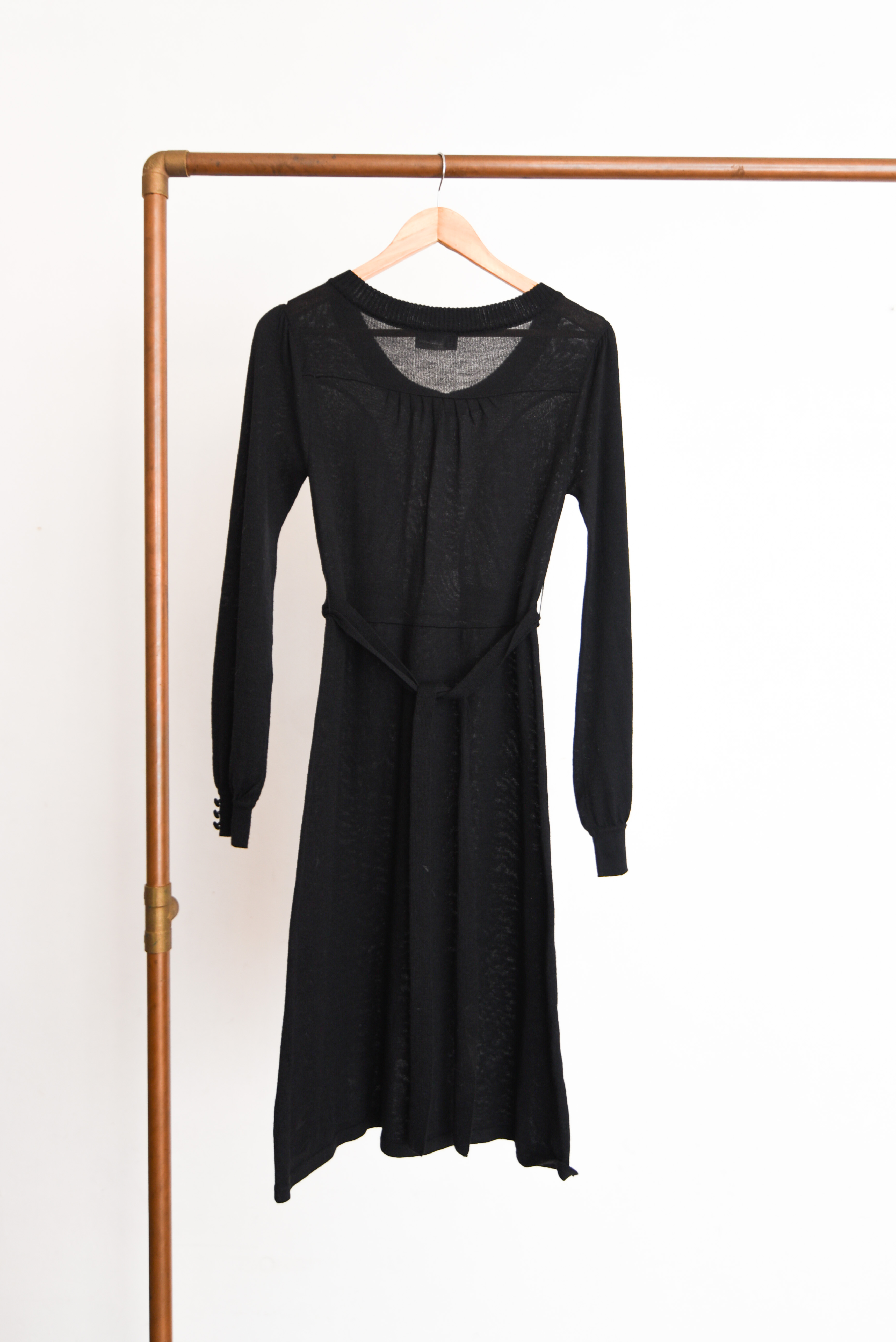 Vestido tejido black