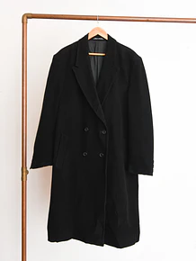 Abrigo vintage lana Pierre Cardin