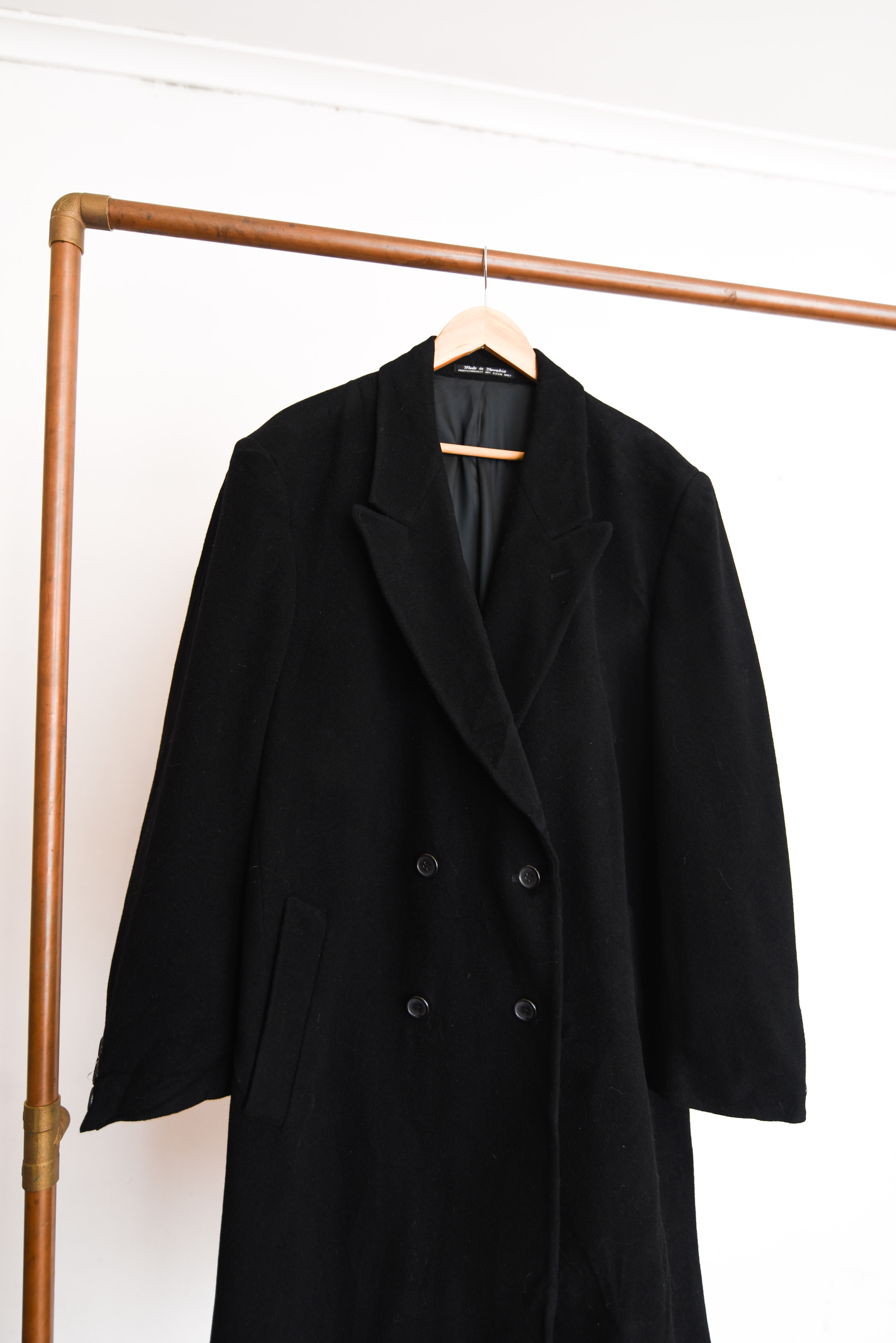 Abrigo vintage lana Pierre Cardin
