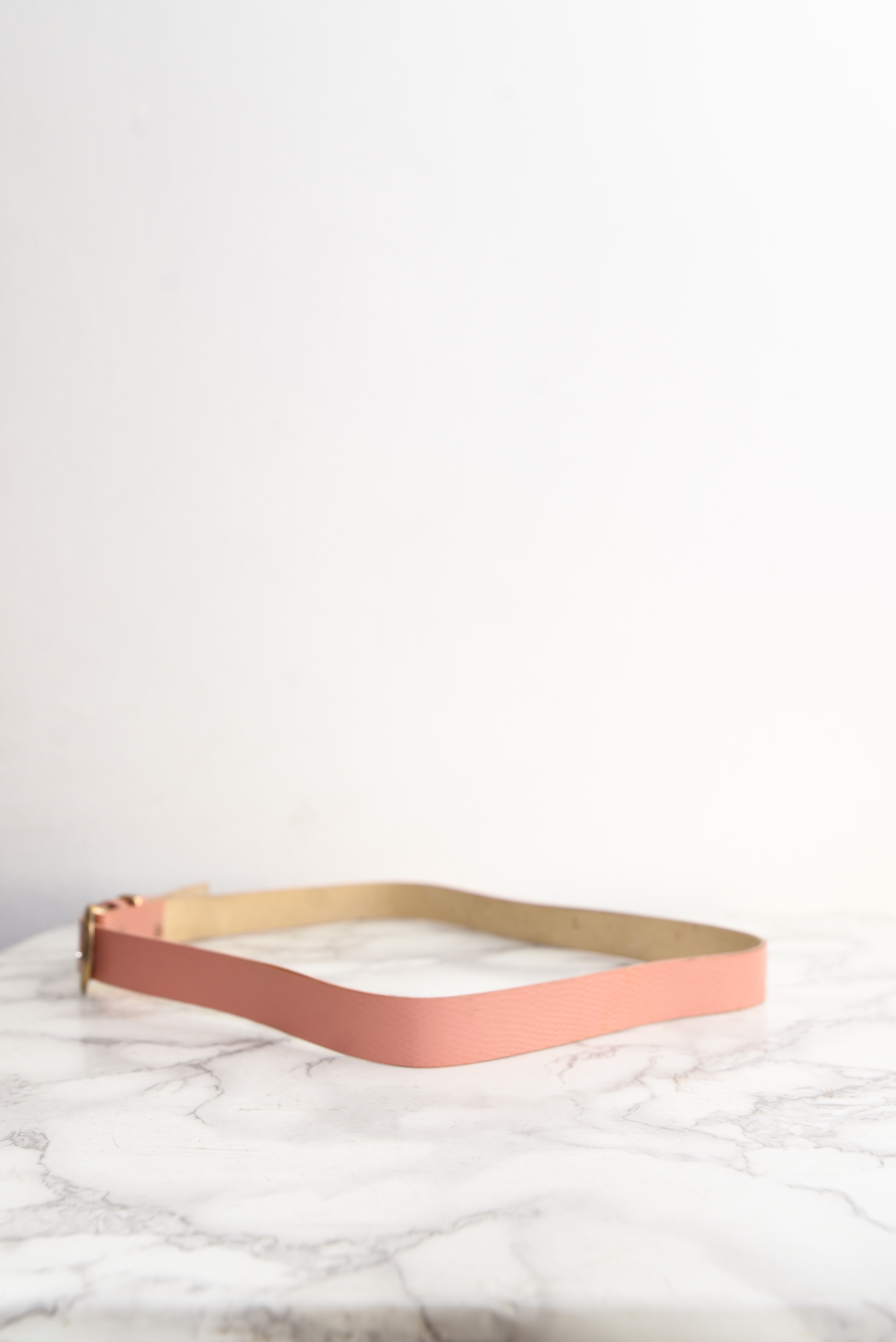 Cinturón rosa pastel vntg