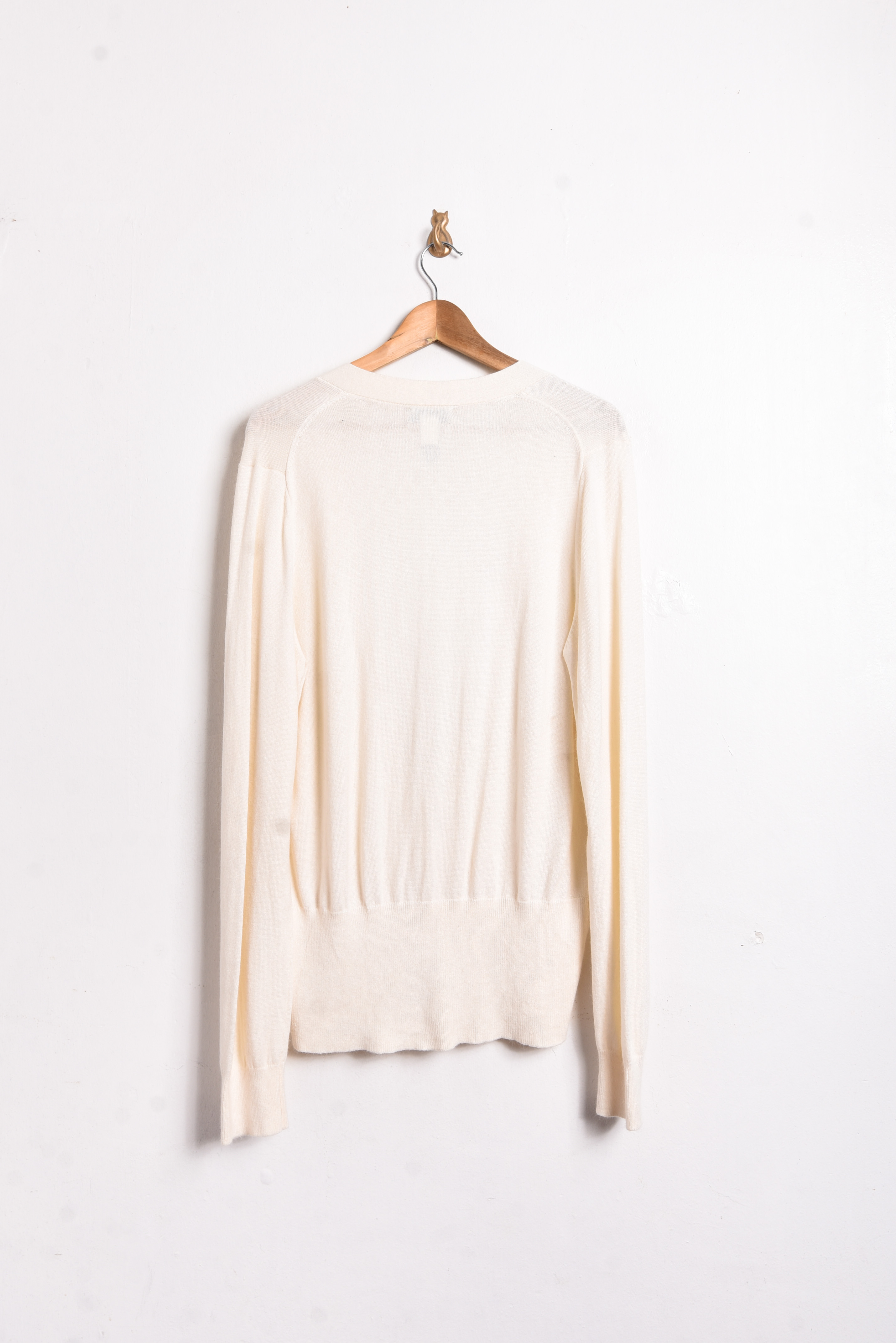 Cardigan marfil botones